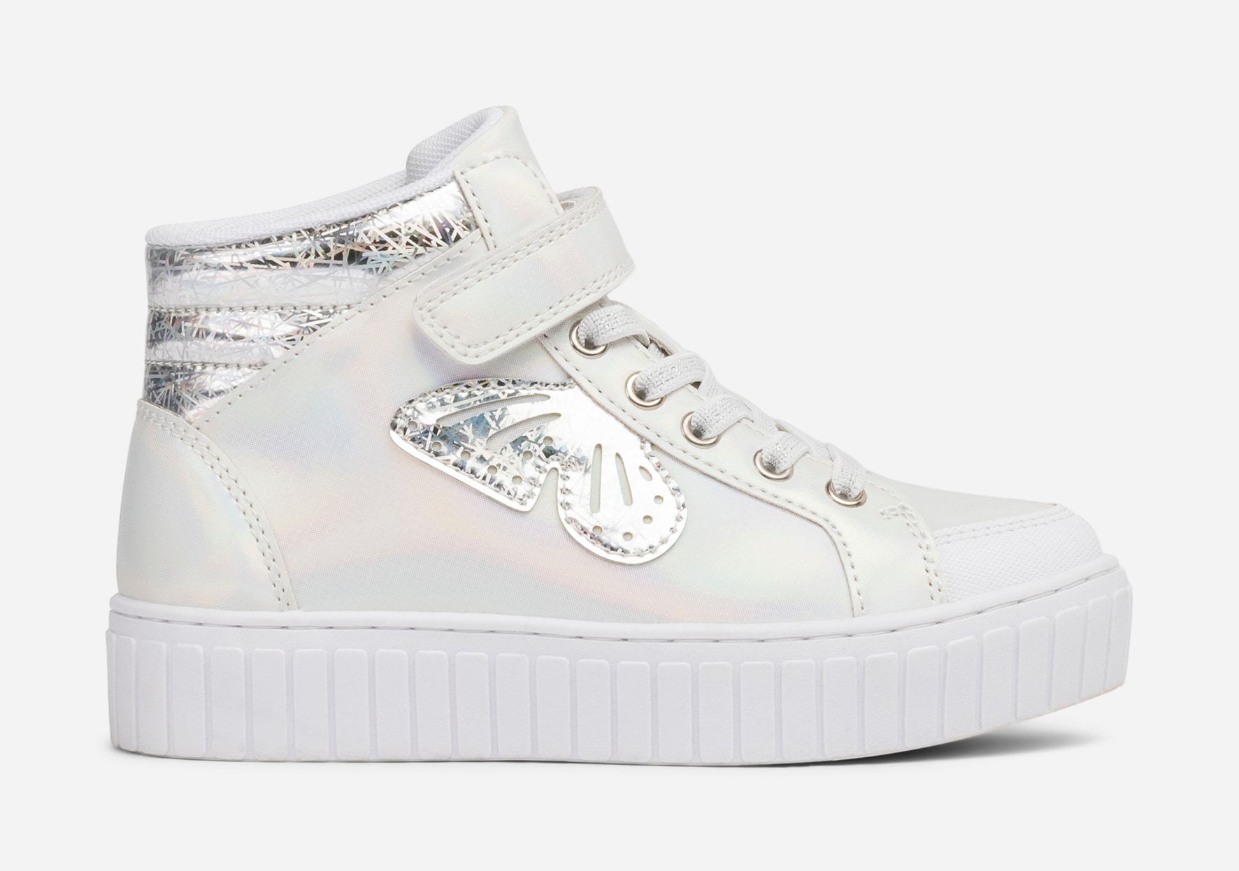 ZOEY, Höga sneakers Metallfärgade