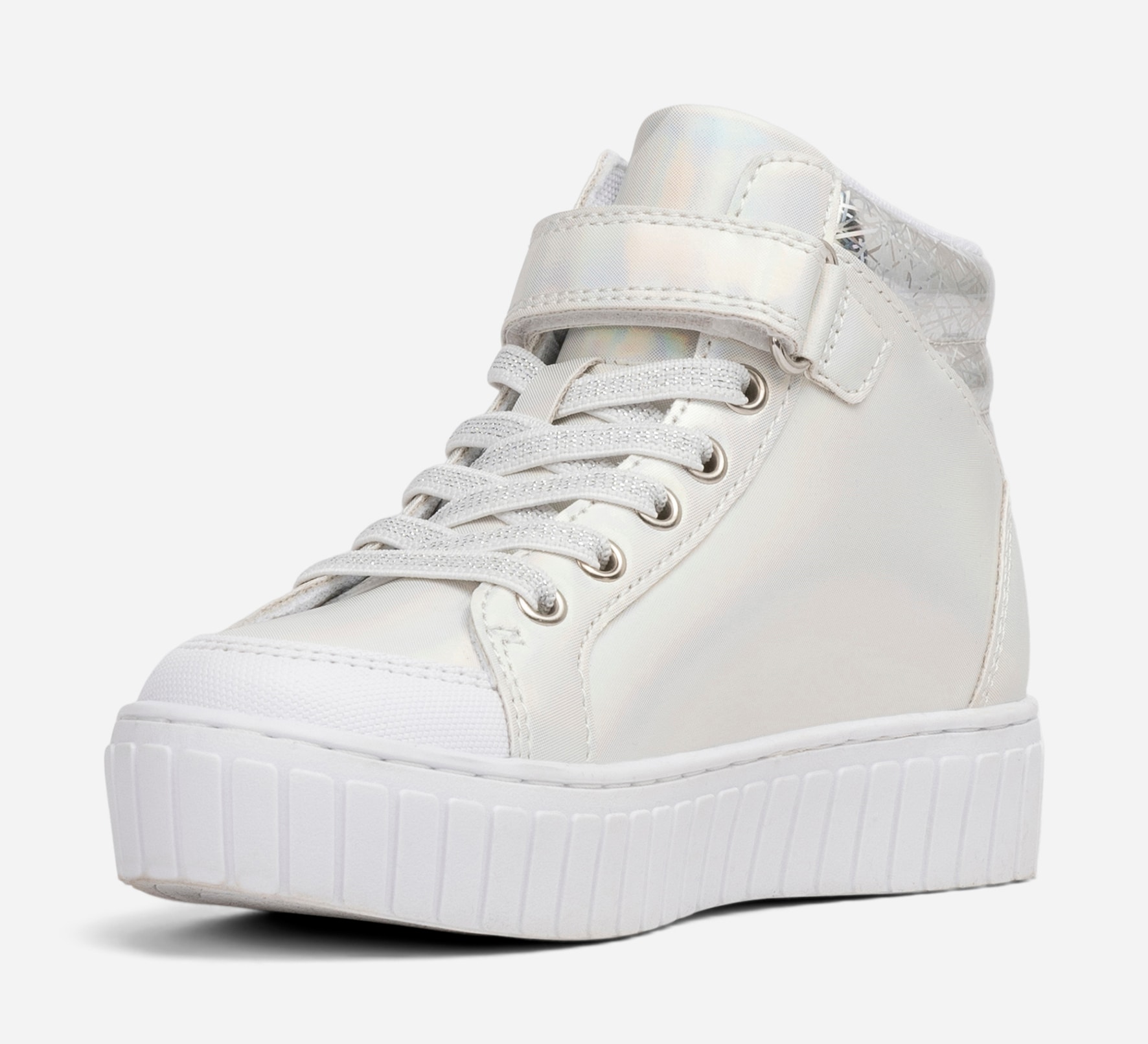 ZOEY, Höga sneakers Metallfärgade