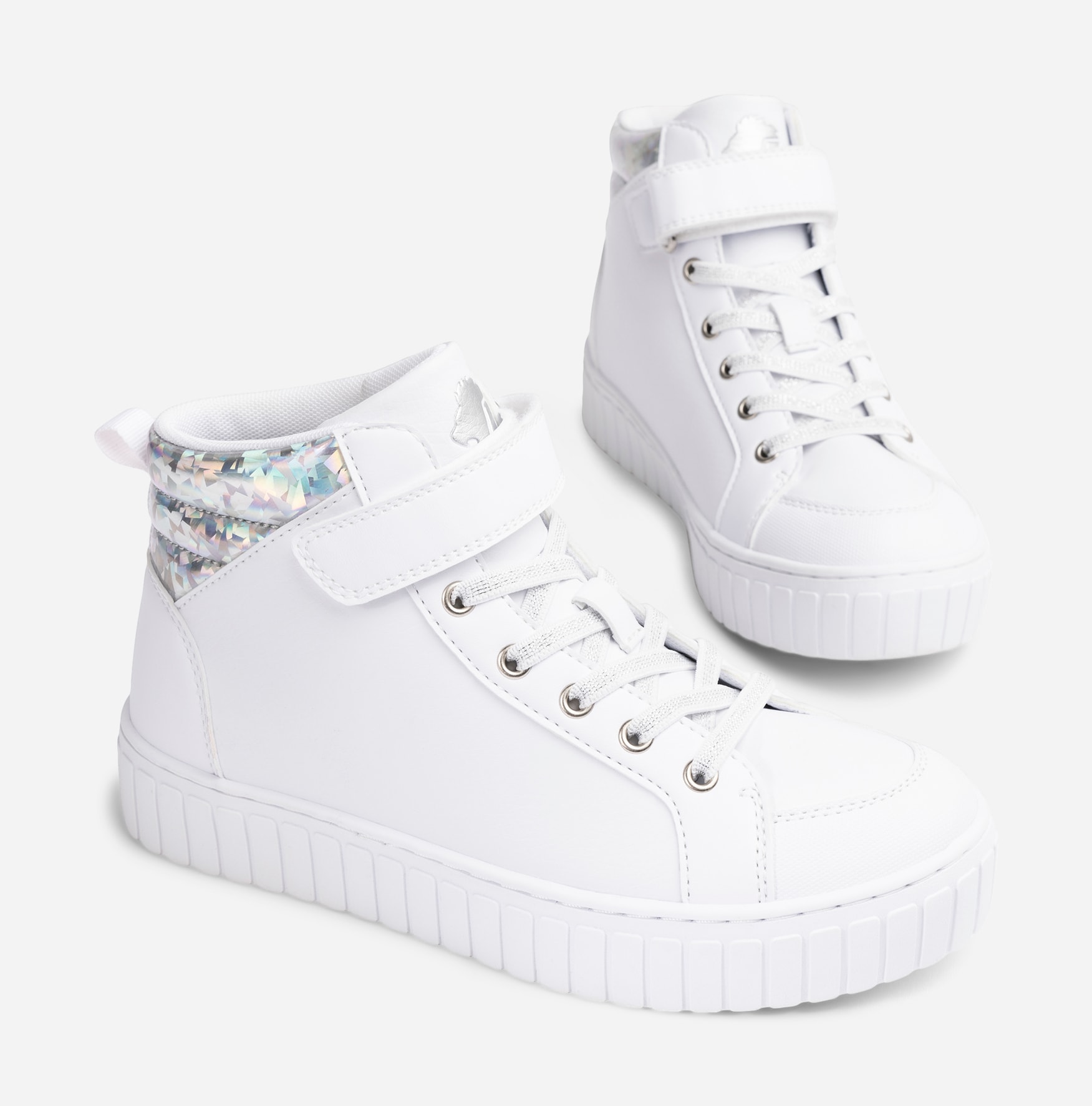 ZOEY, Höga sneakers Vita