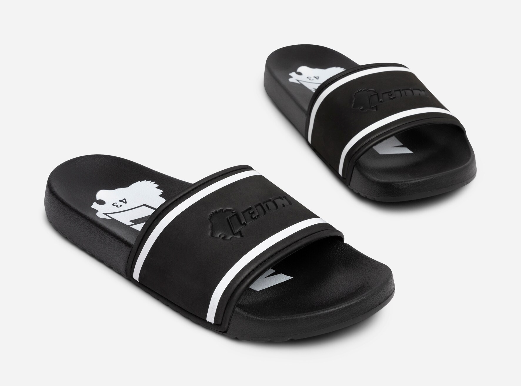 LEJON, Badtofflor Svarta