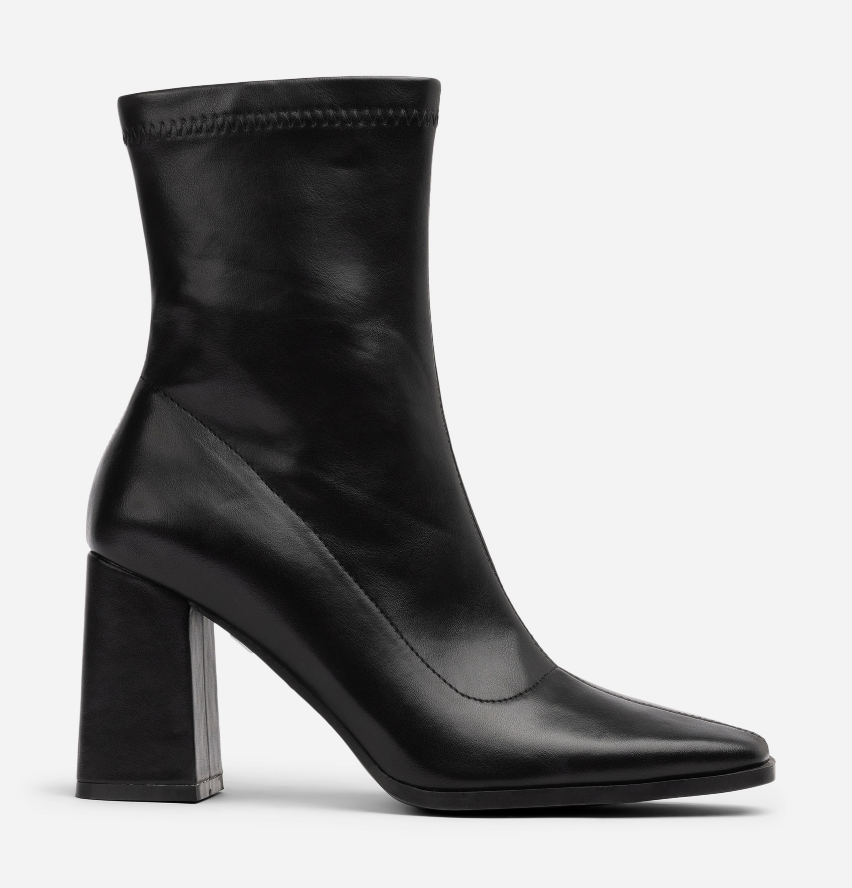 CLAUDIA GHIZZANI, Boots med stretch Svarta