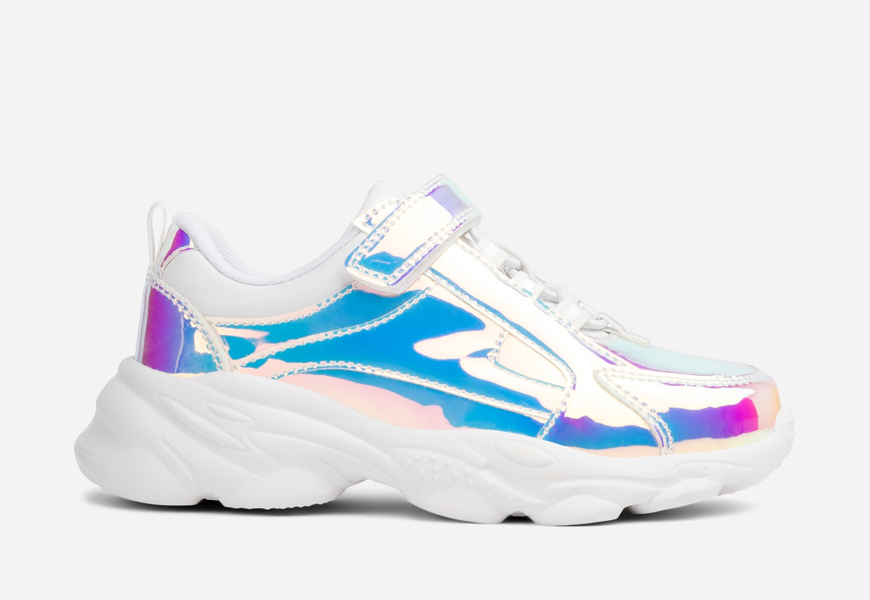 ZOEY, Chunky sneakers Metallfärgade