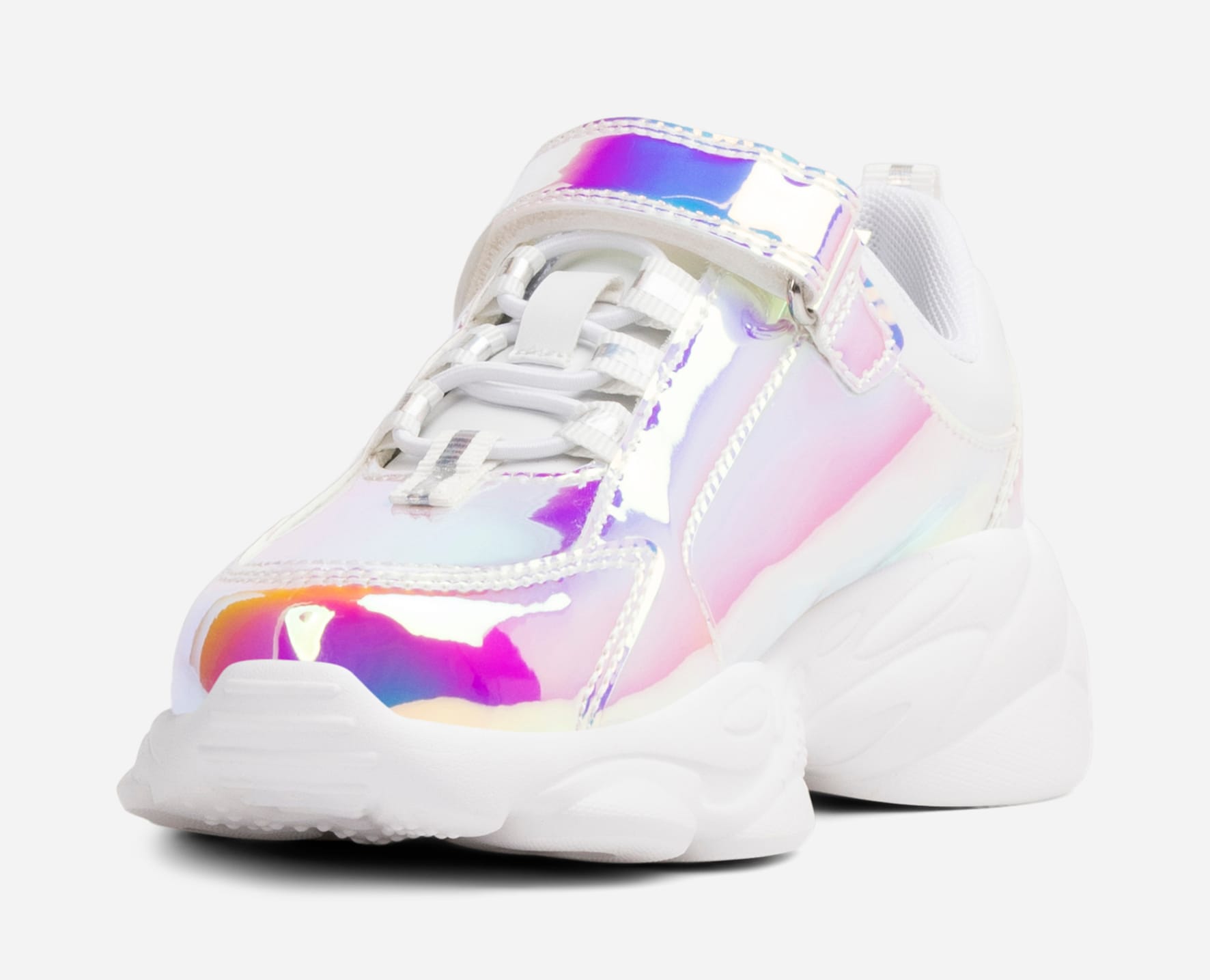 ZOEY, Chunky sneakers Metallfärgade