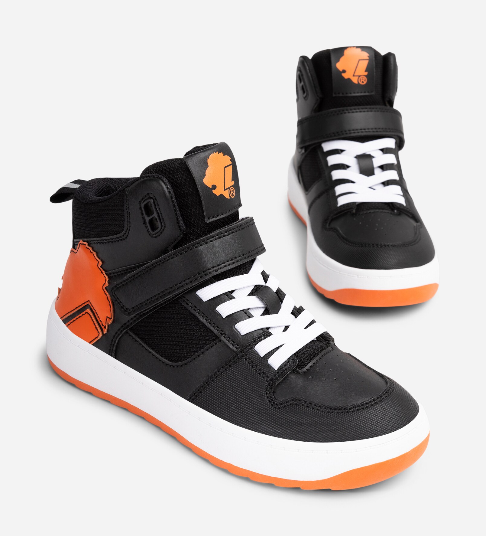 LEJON, Höga sneakers Svarta