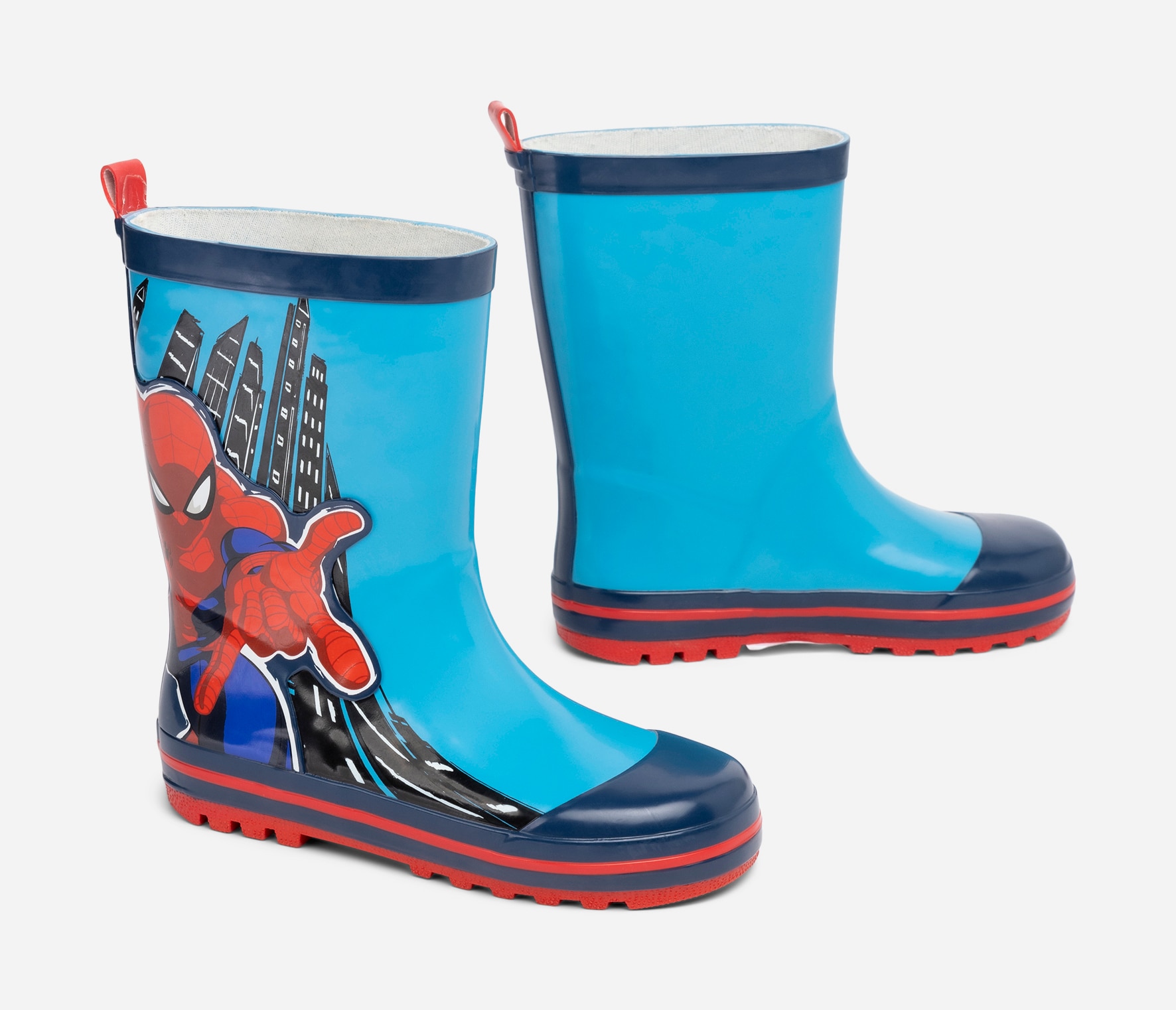 SPIDERMAN, Gummistövlar Flerfärgade