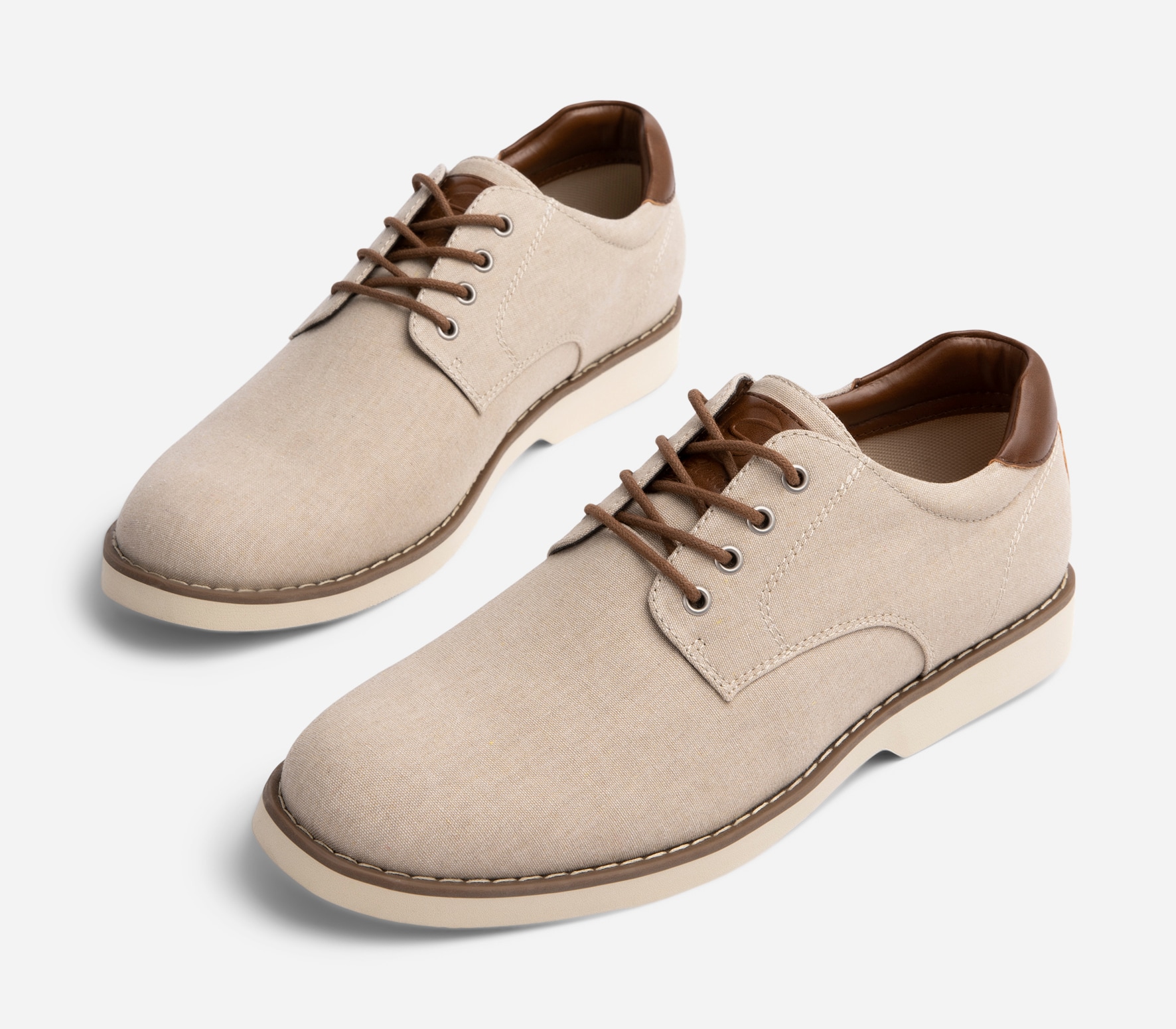 STEPSIDE, Snörskor Beigea