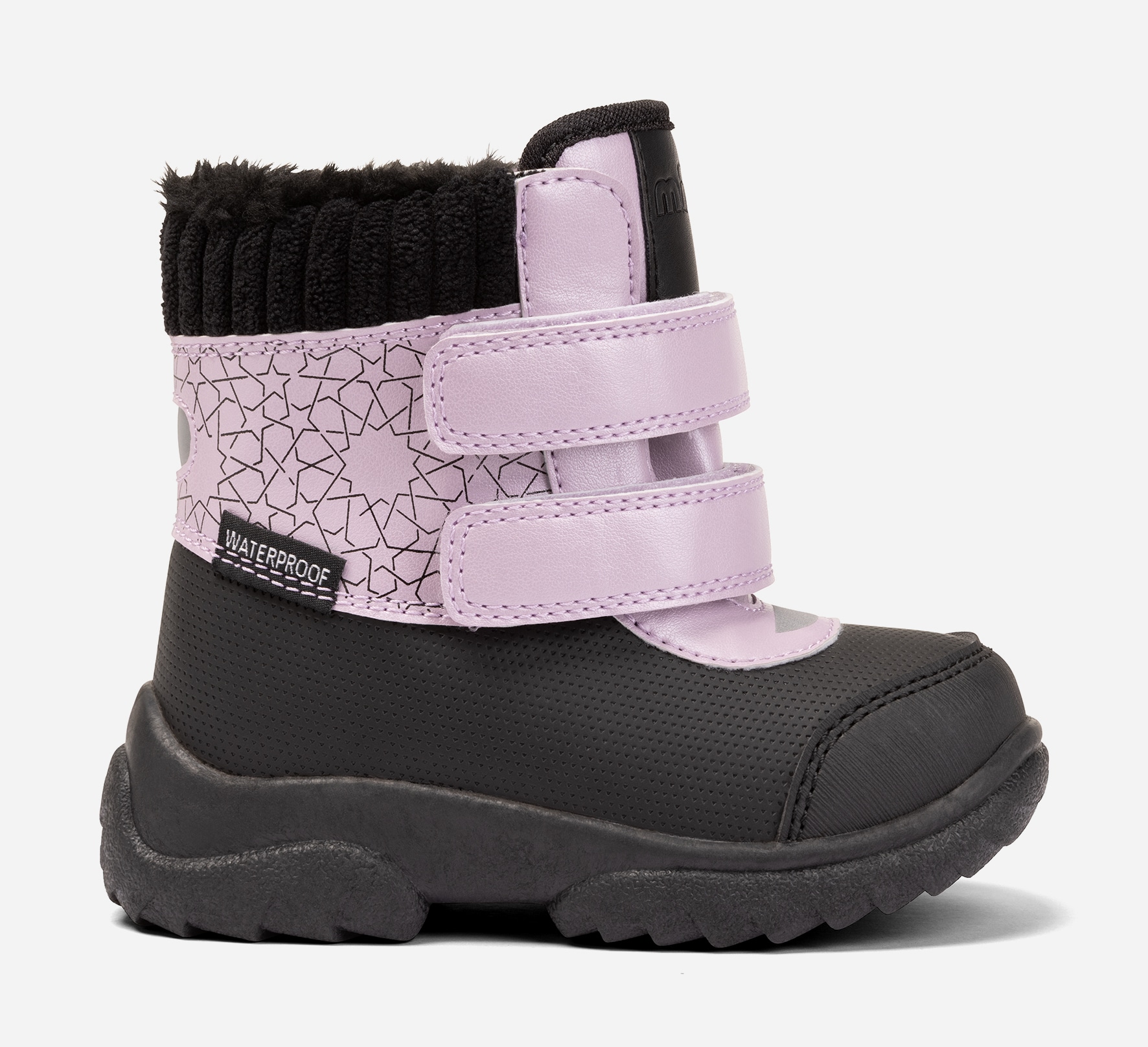 Mino, Varmfodrade kängor waterproof Rosa