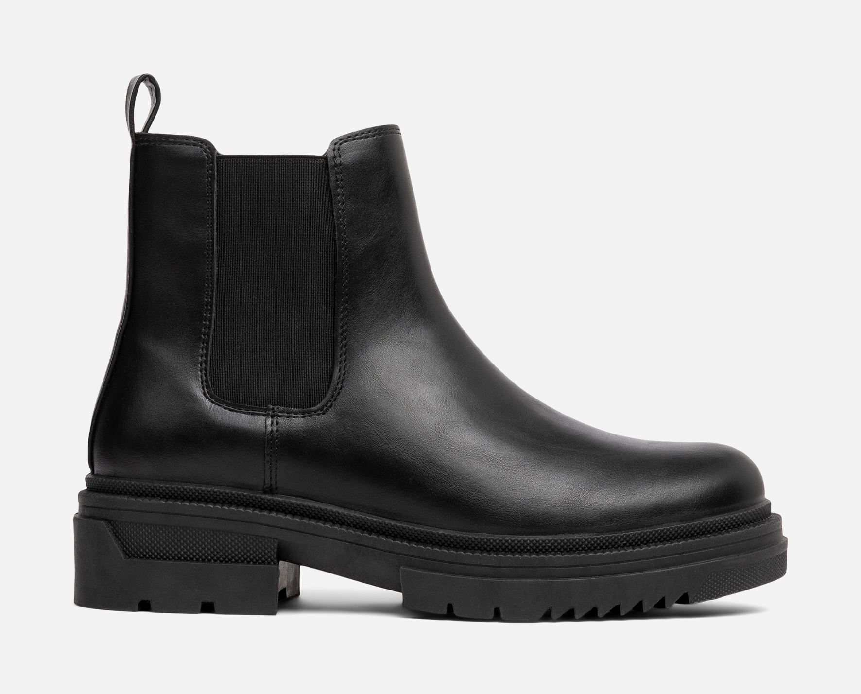CLOU, Varmfodrade chelseaboots Svarta