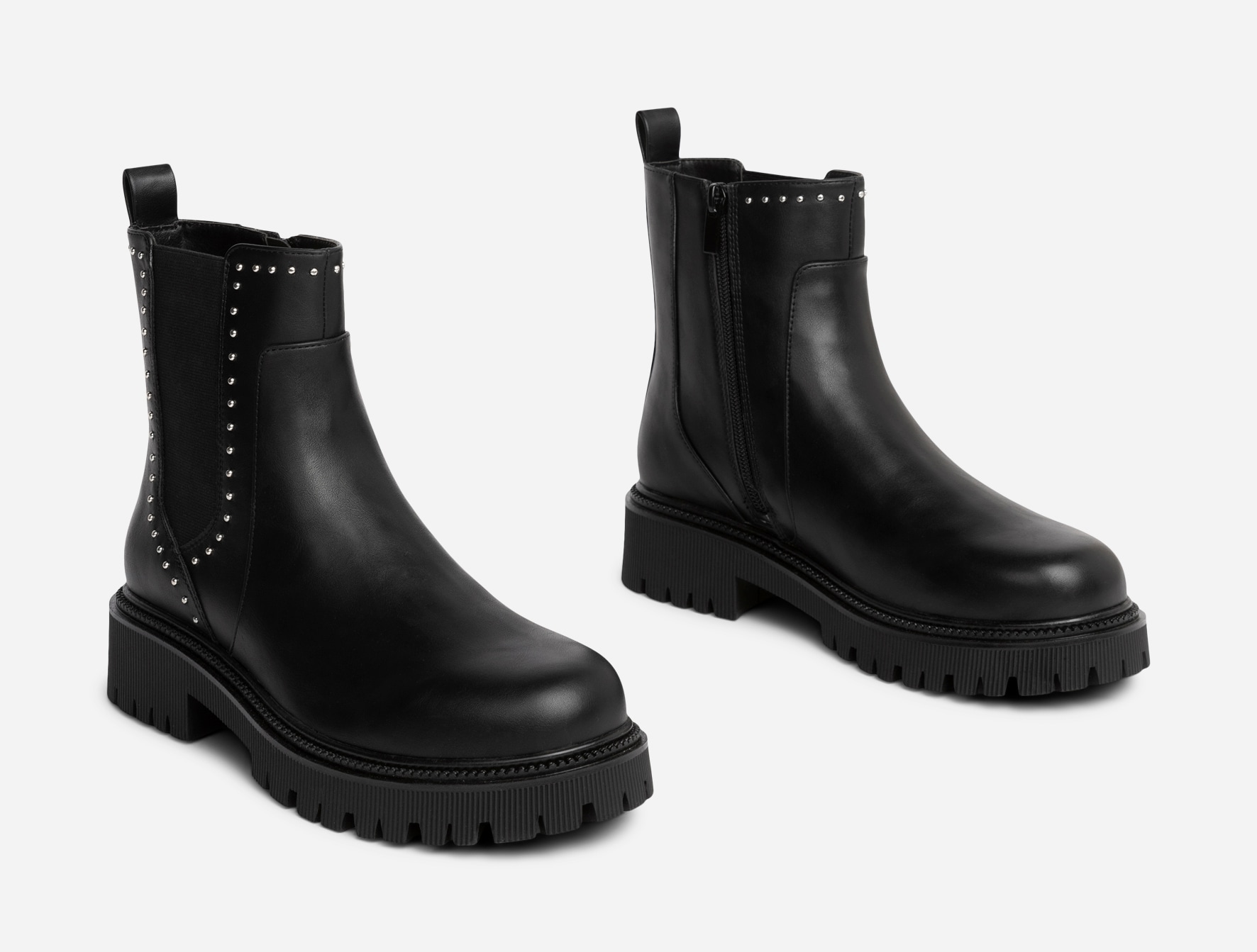 CLOU, Varmfodrade boots Svarta