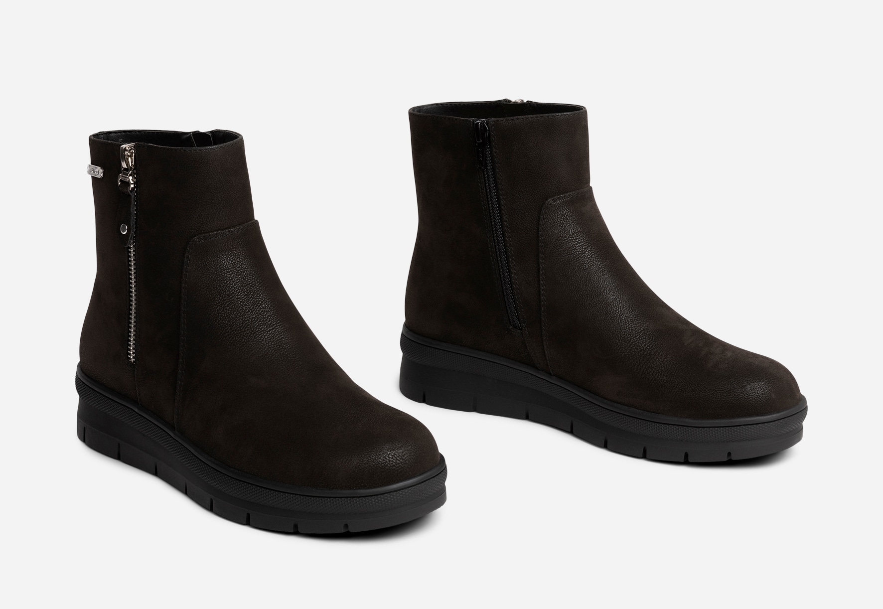 CLOU COMFORT, Varmfodrade boots, waterproof Svarta