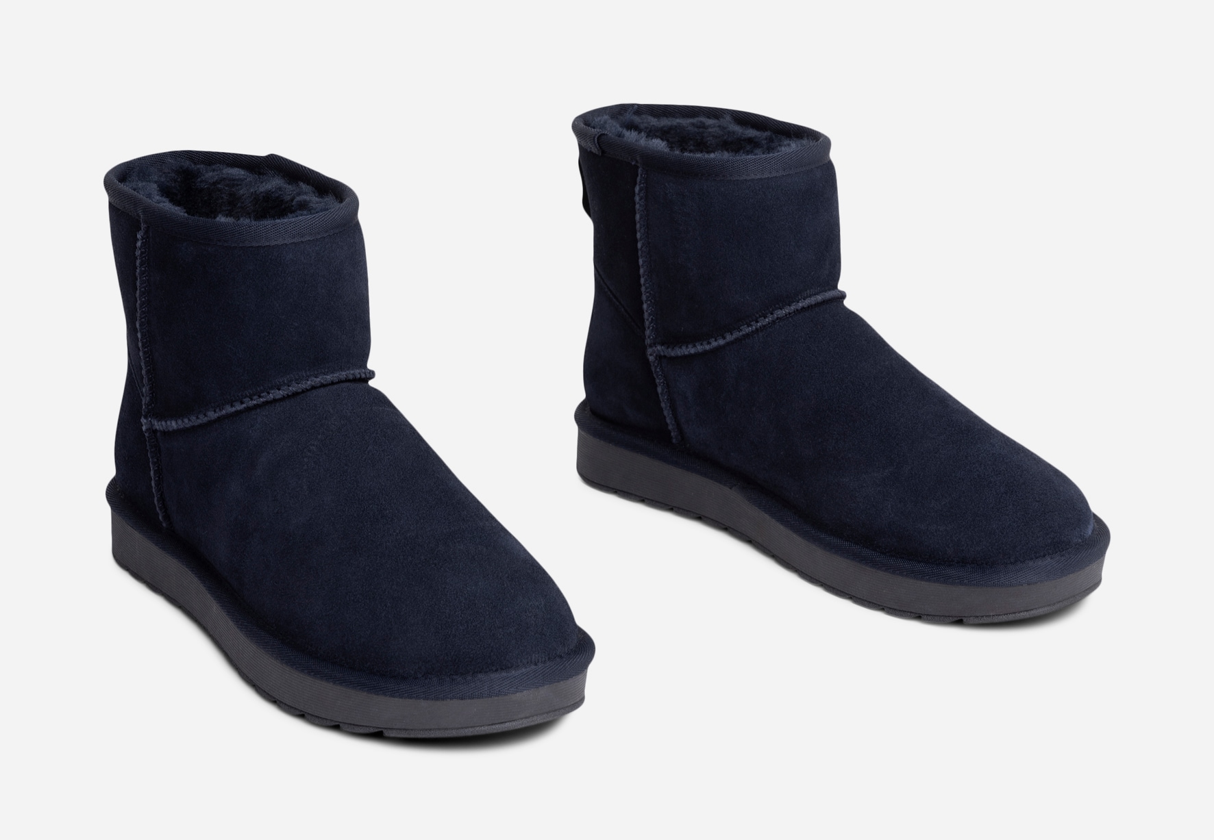 CLOU, Varmfodrade boots Blåa