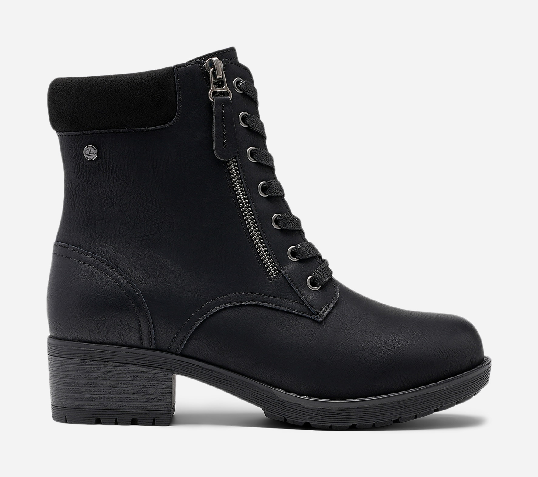 CLOU COMFORT, Varmfodrade kängor Svarta