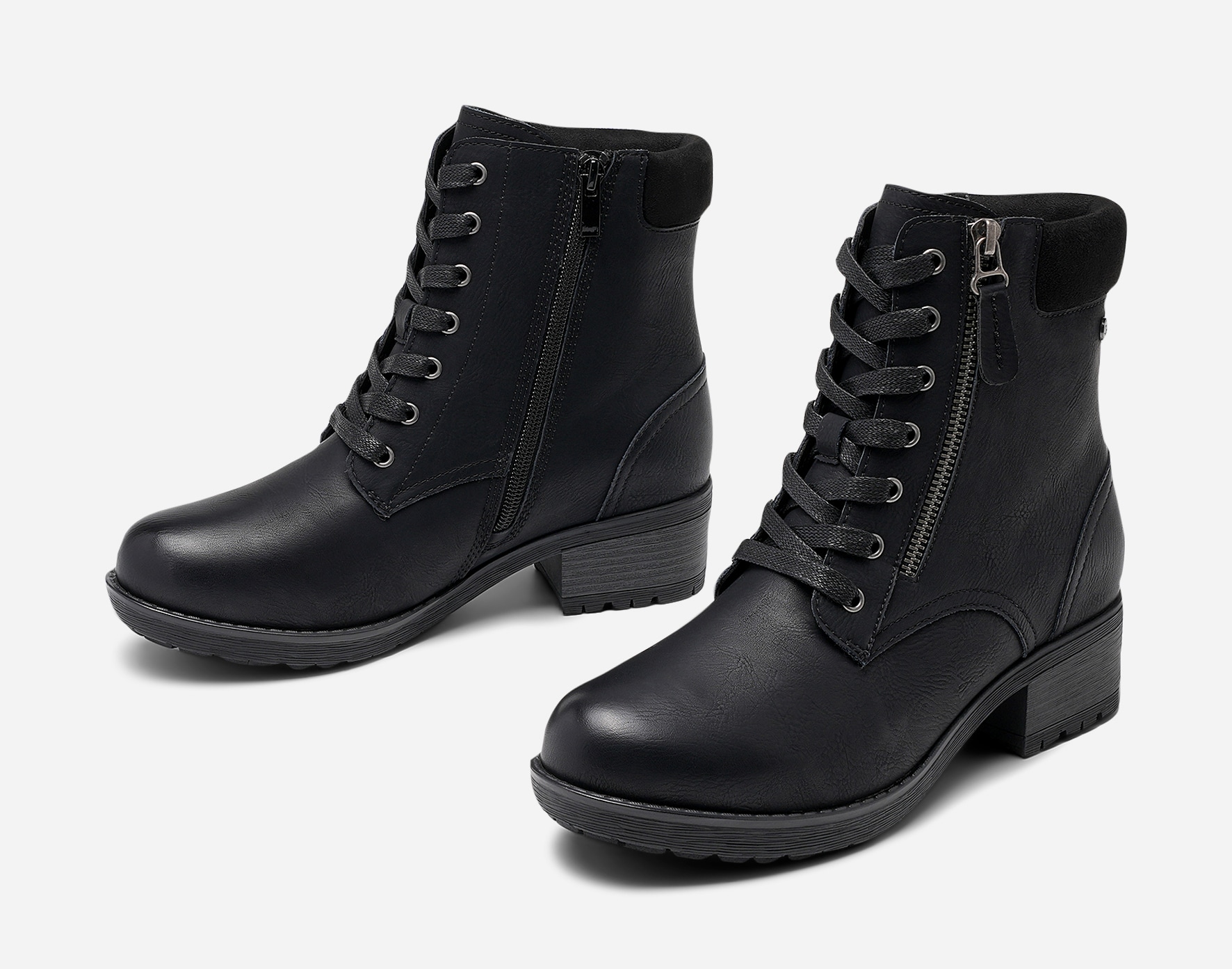 CLOU COMFORT, Varmfodrade kängor Svarta