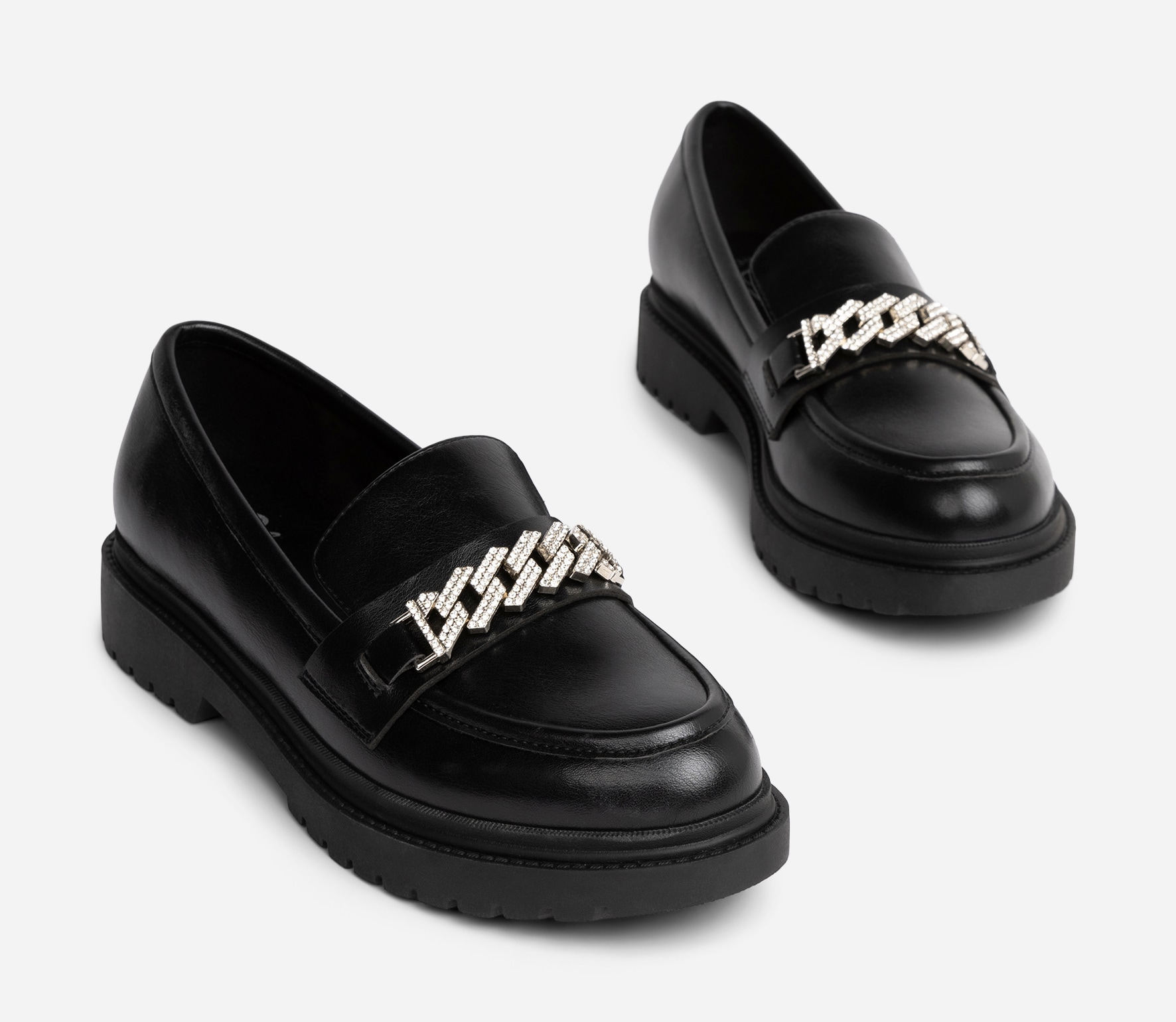 CLOU, Loafers Svarta