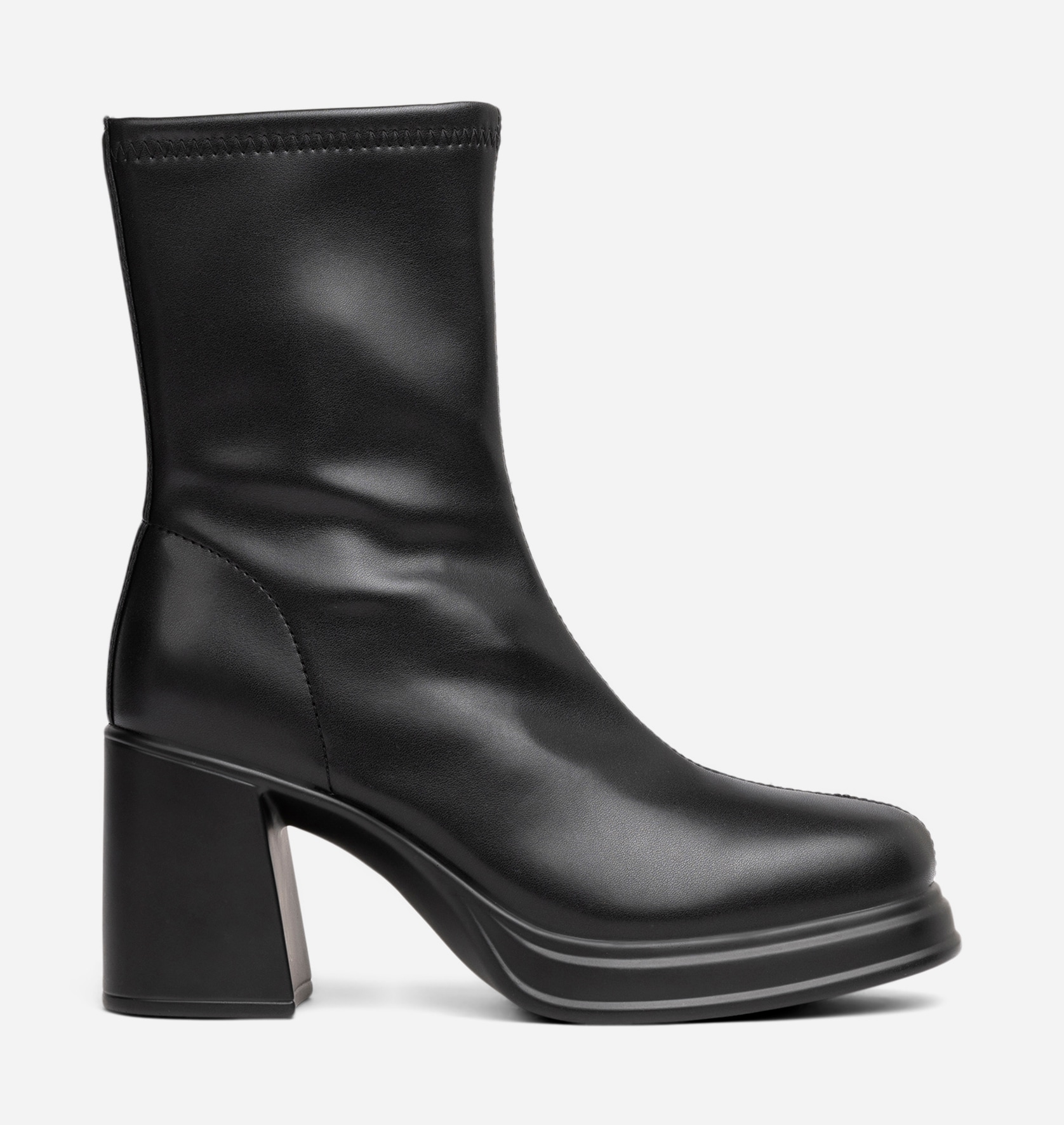 CLOU, Boots med stretch Svarta