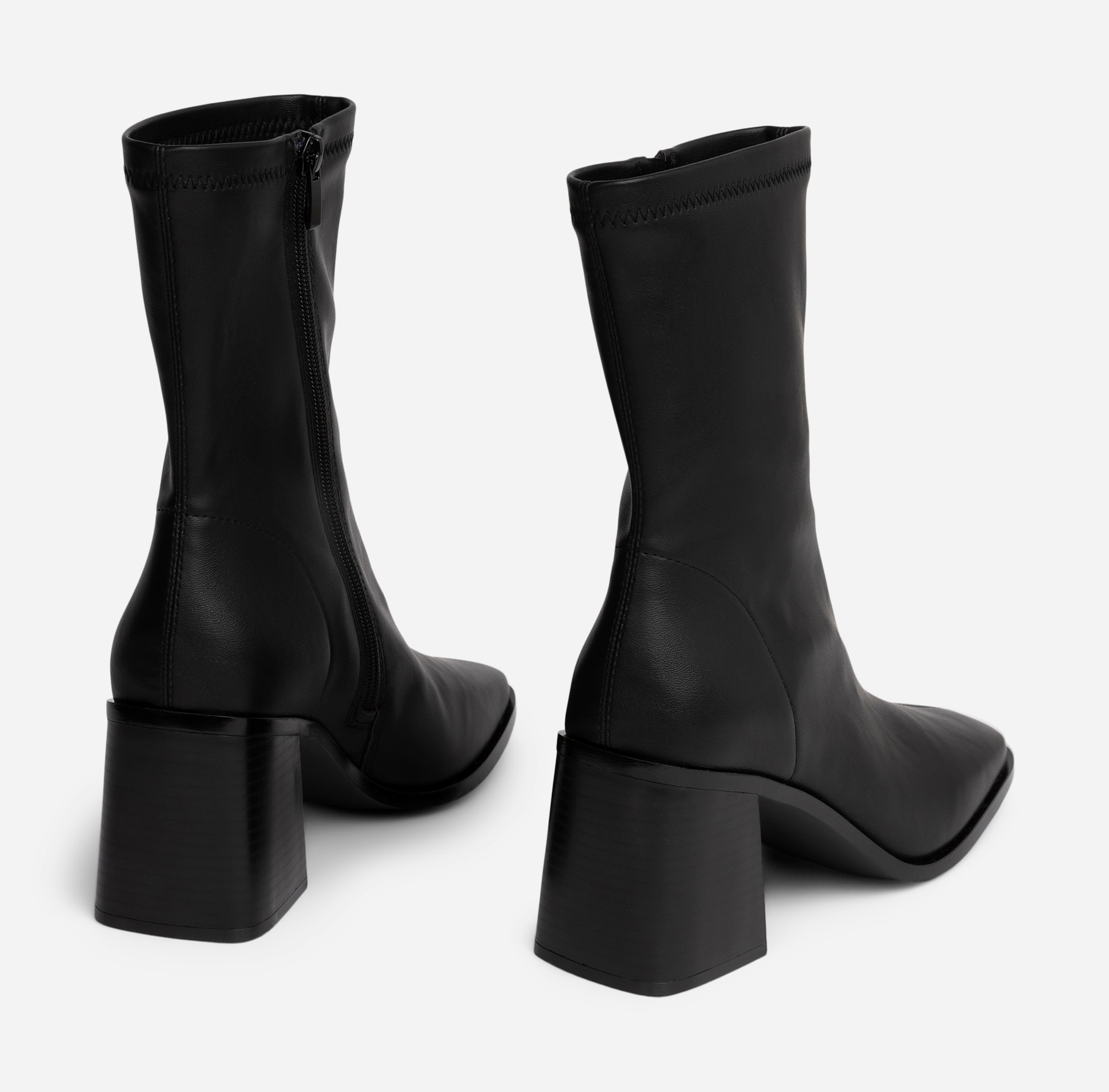 CLOU, Boots med stretch Svarta