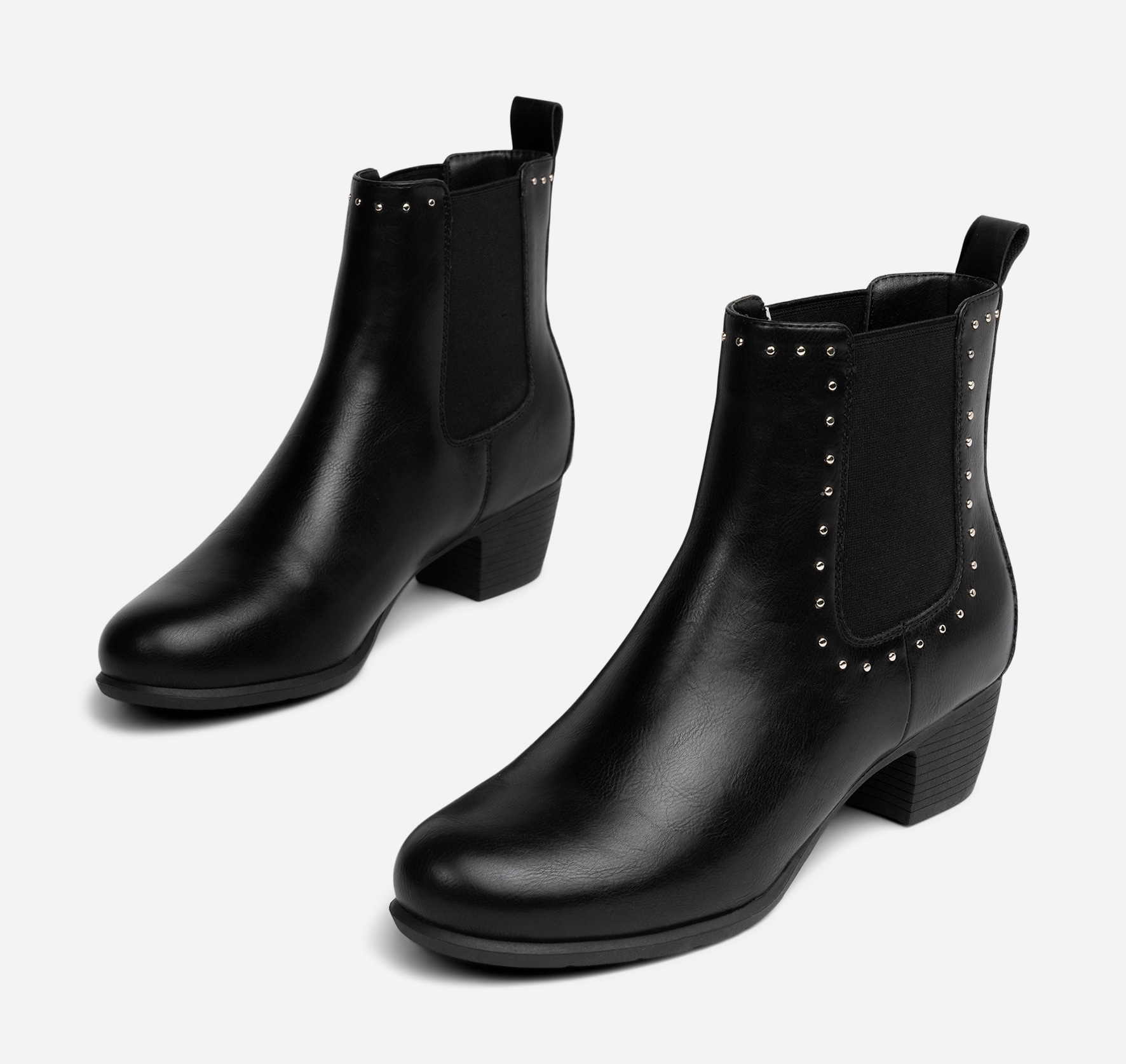 CLOU COMFORT, Boots Svarta