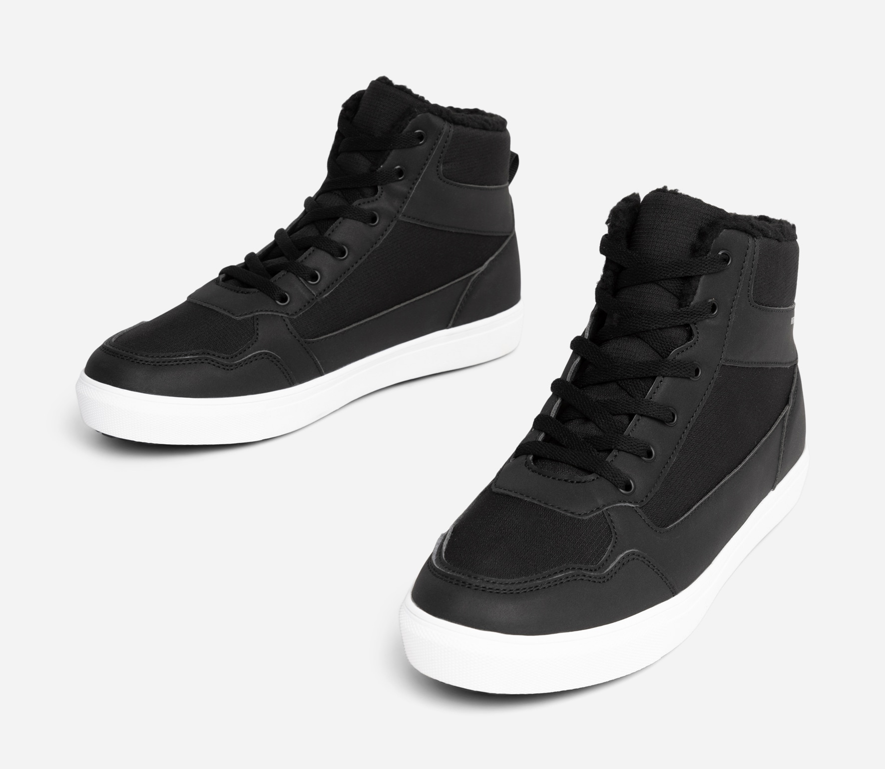 LEJON, Varmfodrade höga sneakers waterproof Svarta