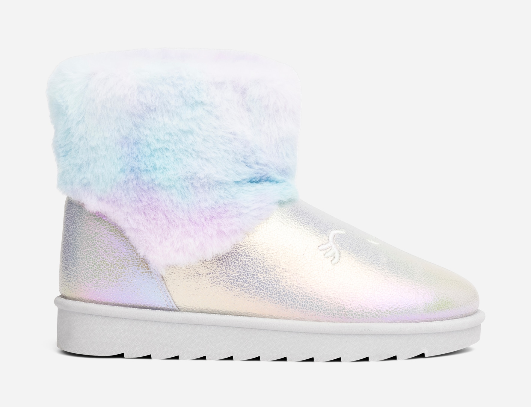 ZOEY, Varmfodrade boots Metallfärgade