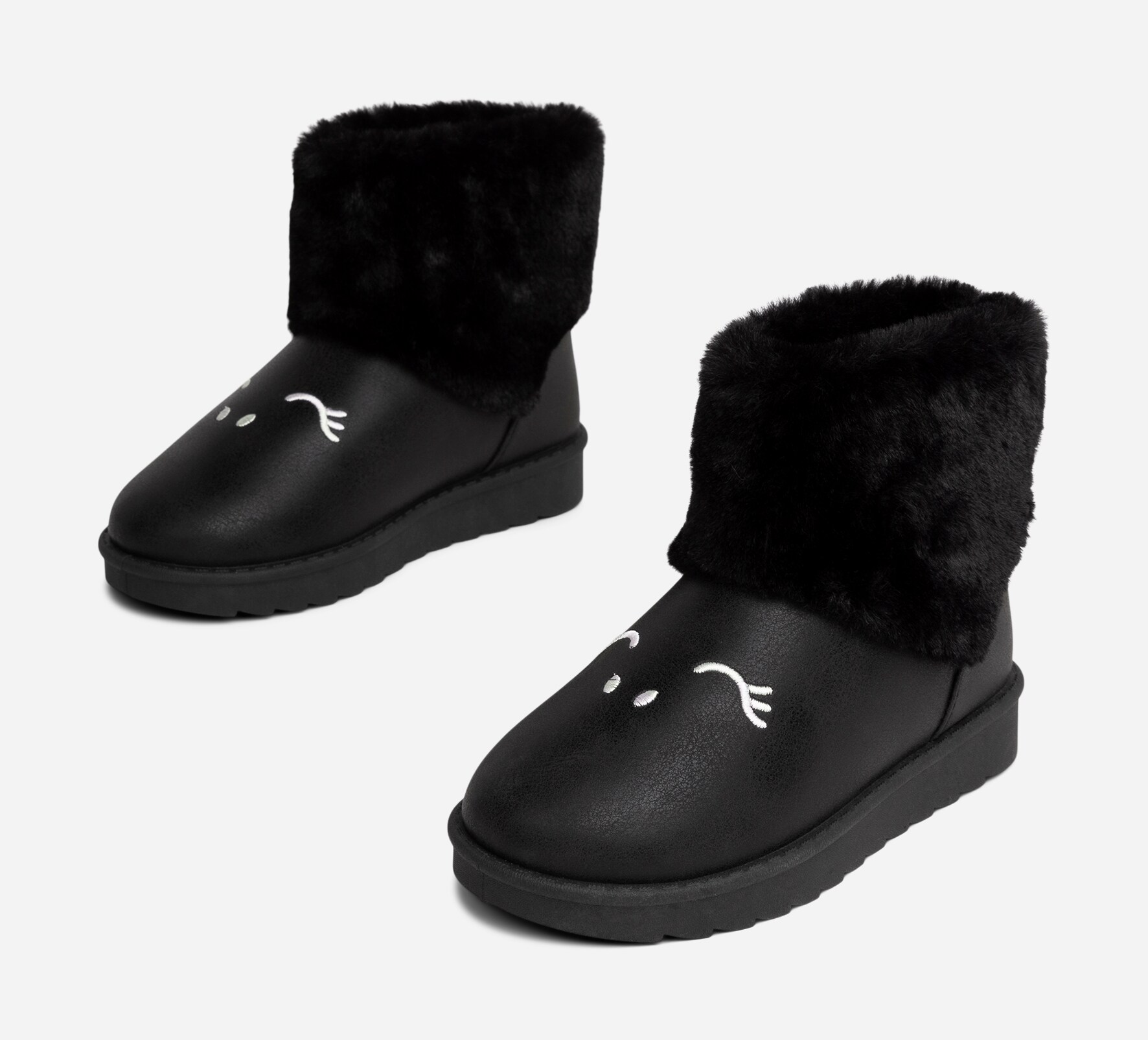 ZOEY, Varmfodrade boots Svarta