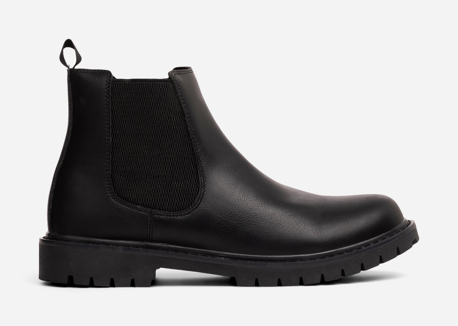 STEPSIDE, Varmfodrade chelseaboots Svarta