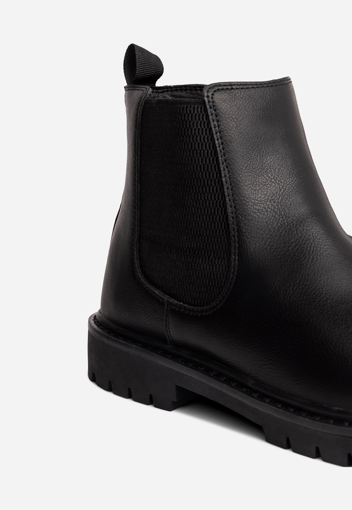 STEPSIDE, Varmfodrade chelseaboots Svarta