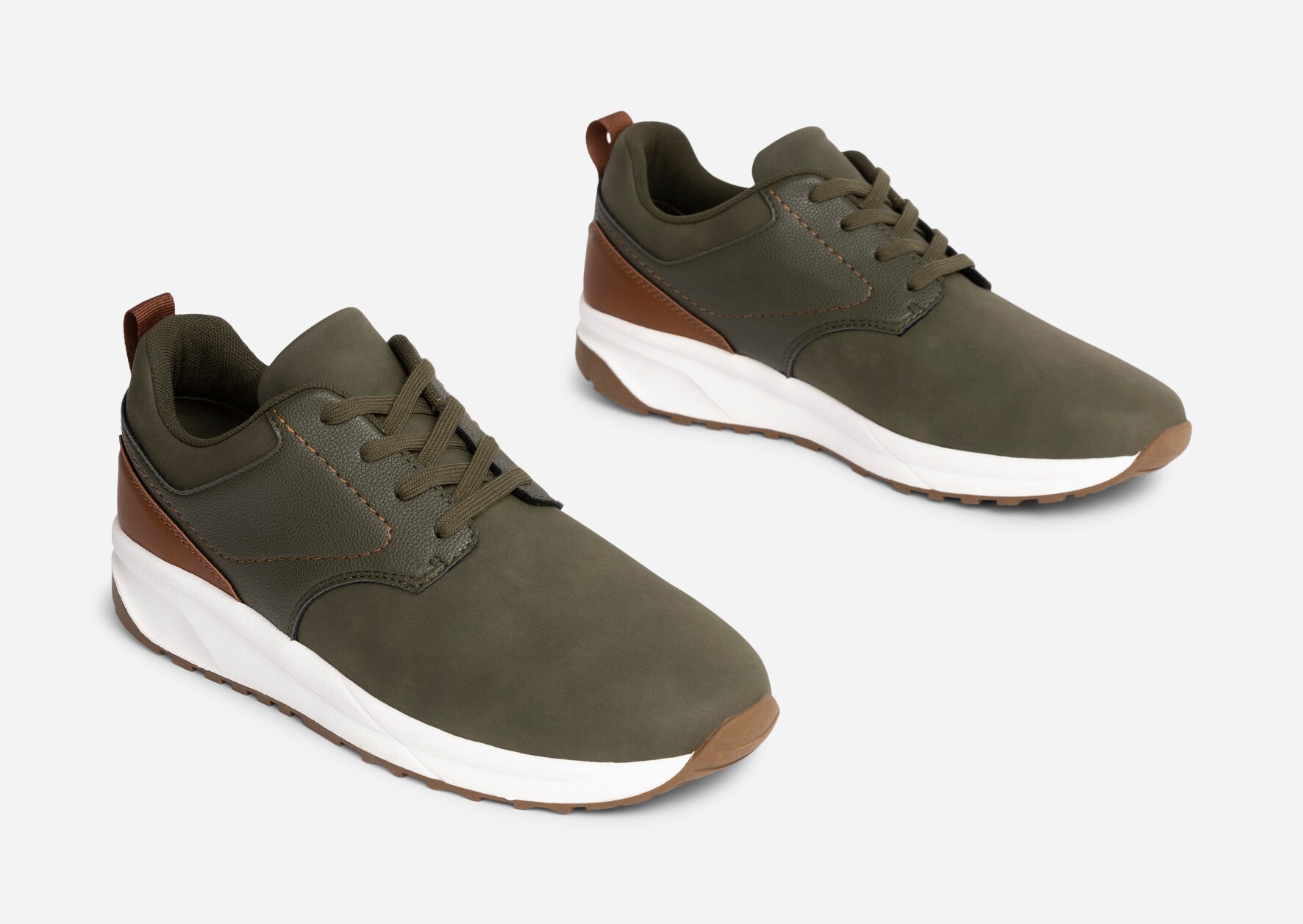 STEPSIDE COMFORT, Snörskor Gröna