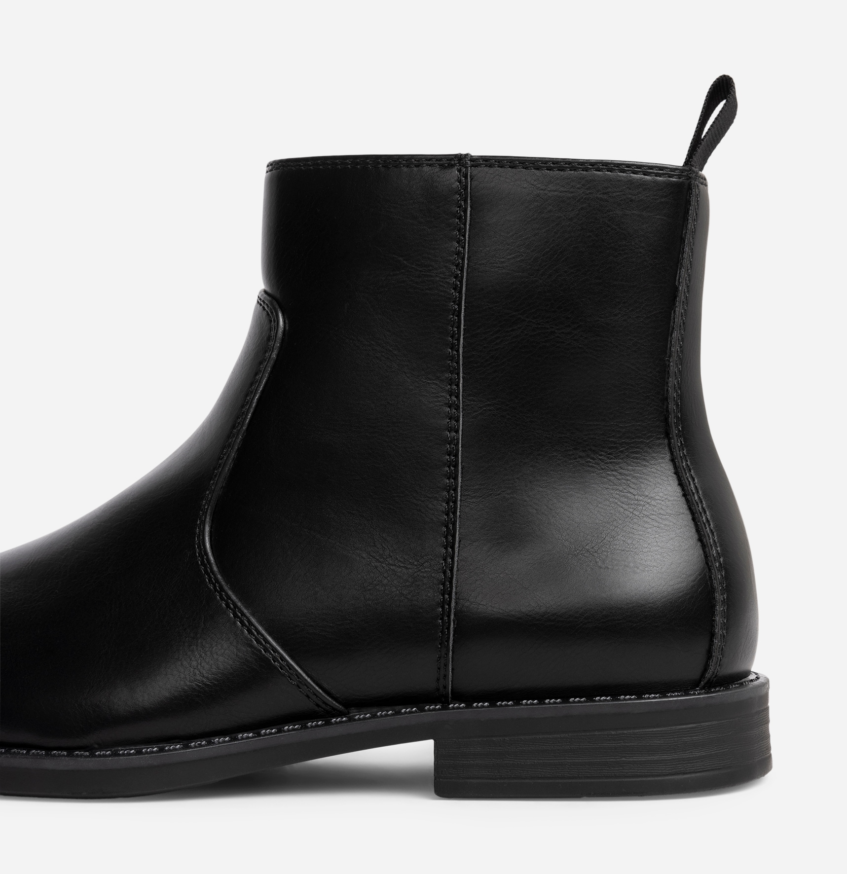 STEPSIDE COMFORT, Boots med dragkedja Svarta