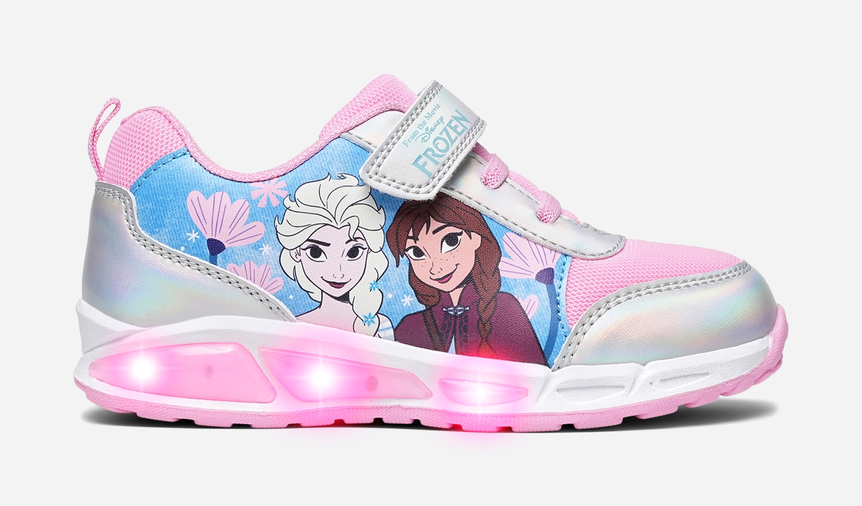 FROZEN, Blinkande sneakers Flerfärgade