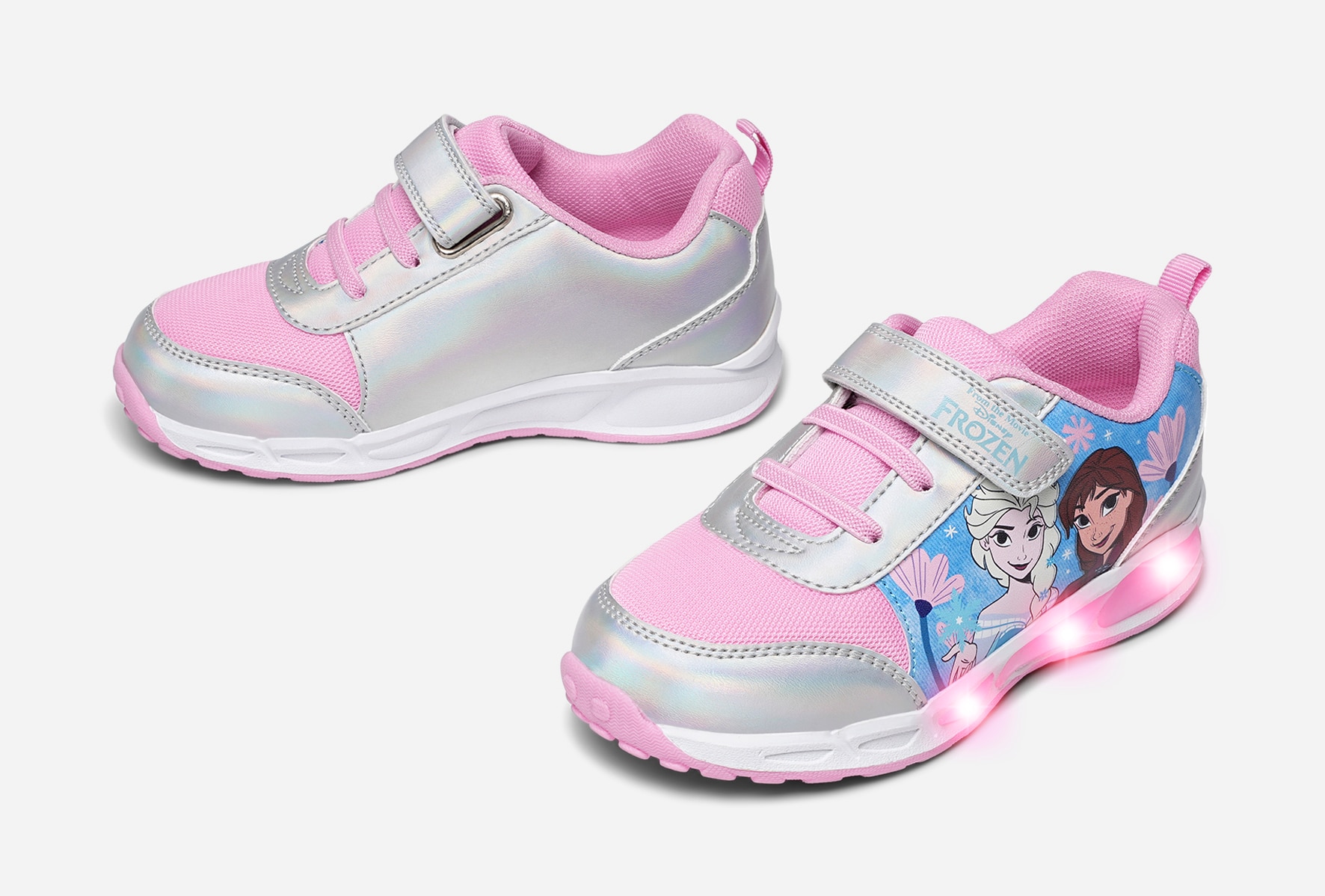 FROZEN, Blinkande sneakers Flerfärgade