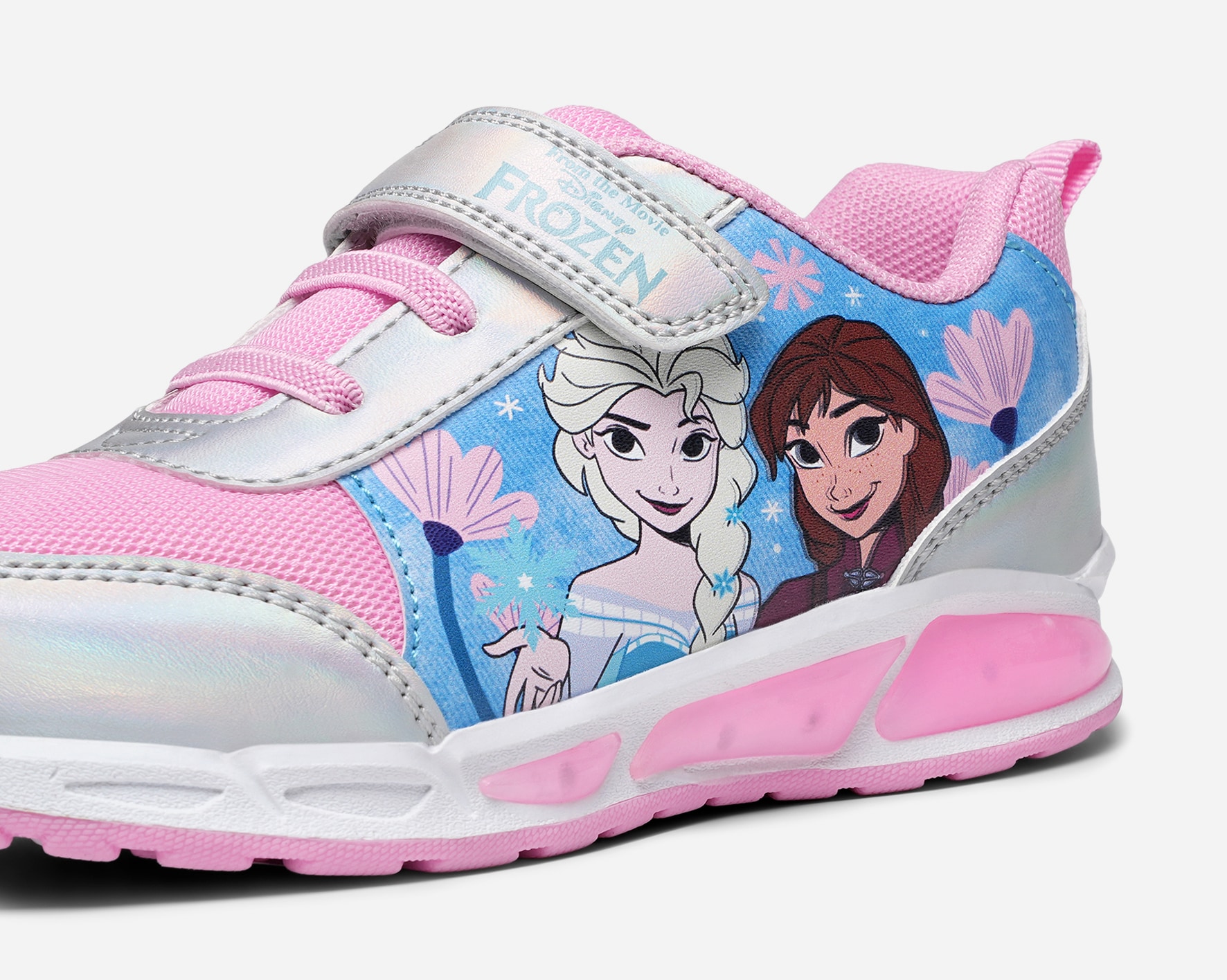 FROZEN, Blinkande sneakers Flerfärgade