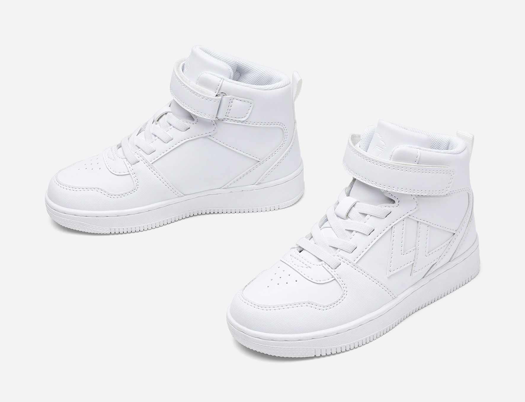 LEJON, Höga sneakers Vita