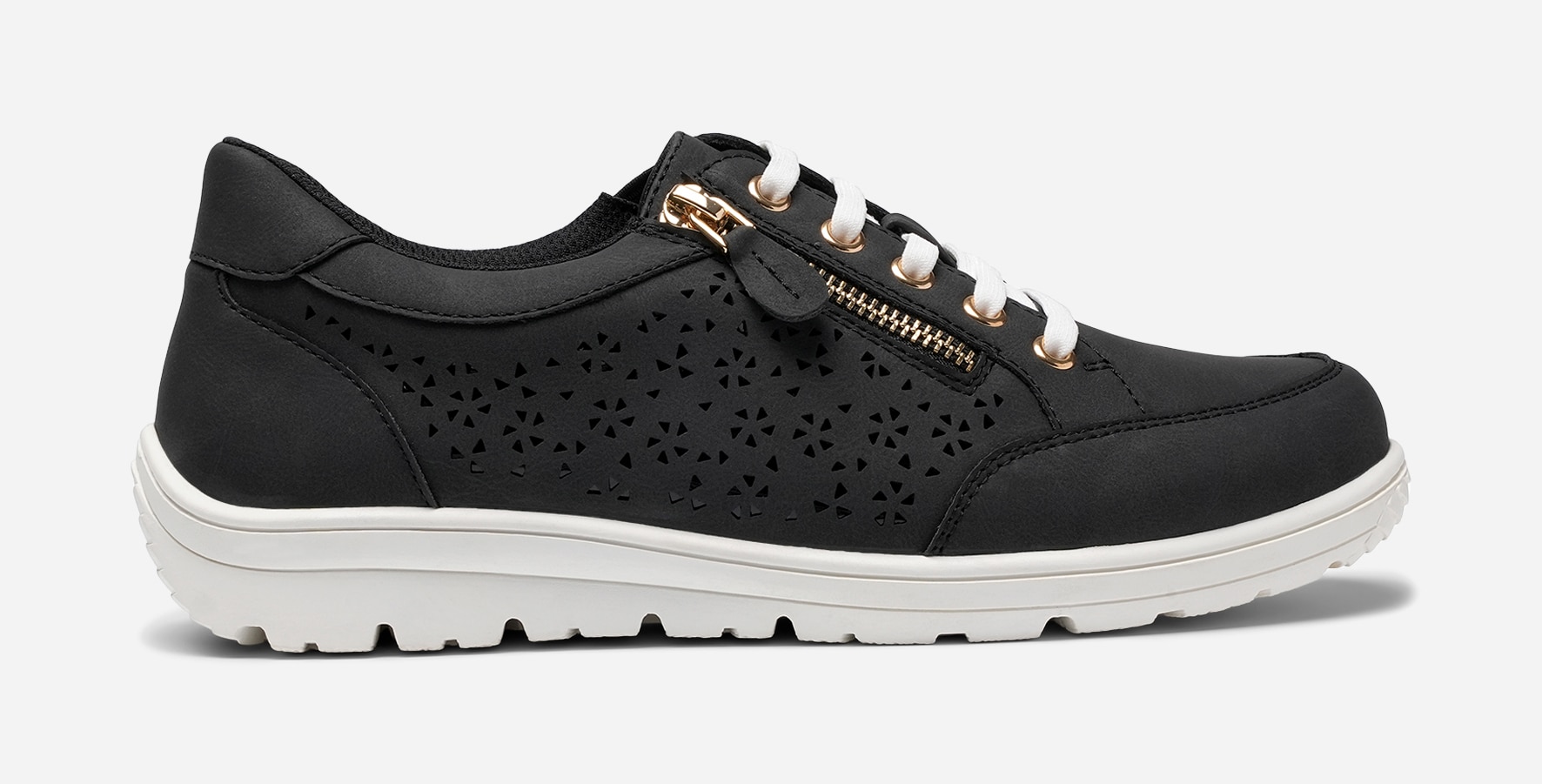 CLOU COMFORT, Promenadskor Svarta