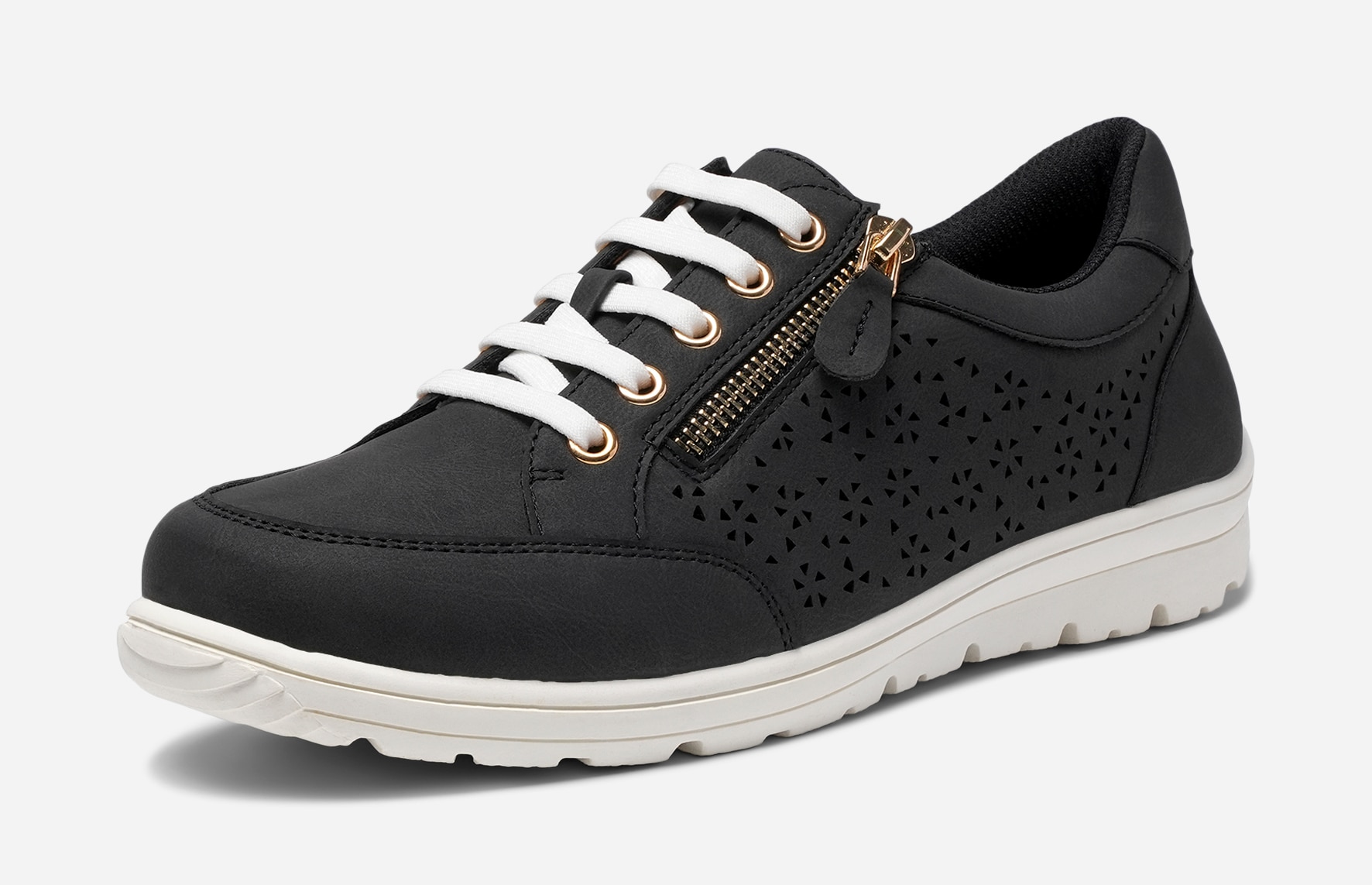 CLOU COMFORT, Promenadskor Svarta