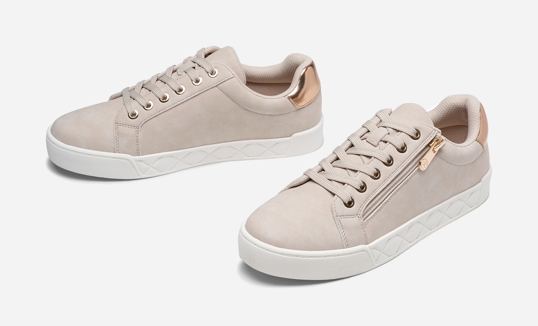 CLOU COMFORT, Sneakers Beigea
