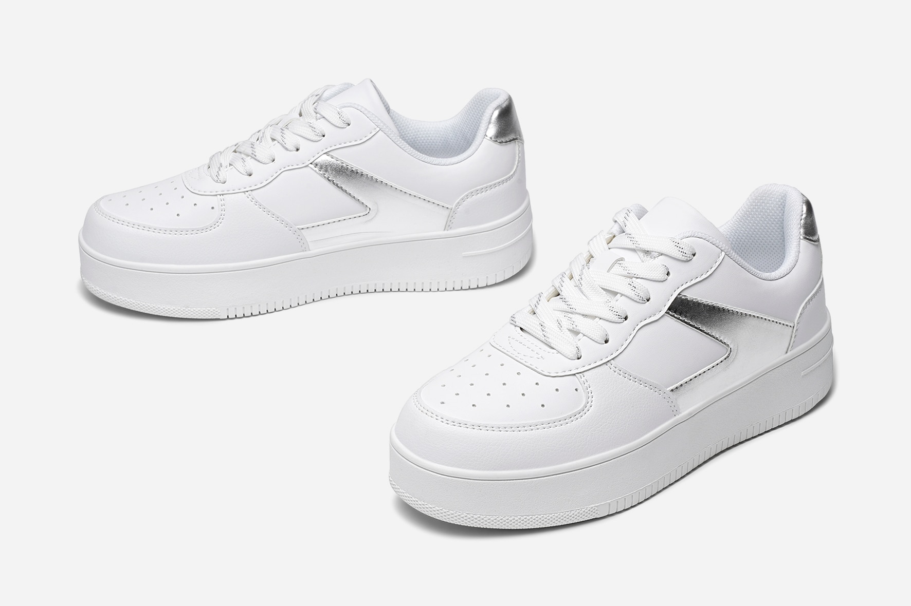 LEJON, Sneakers Metallfärgade