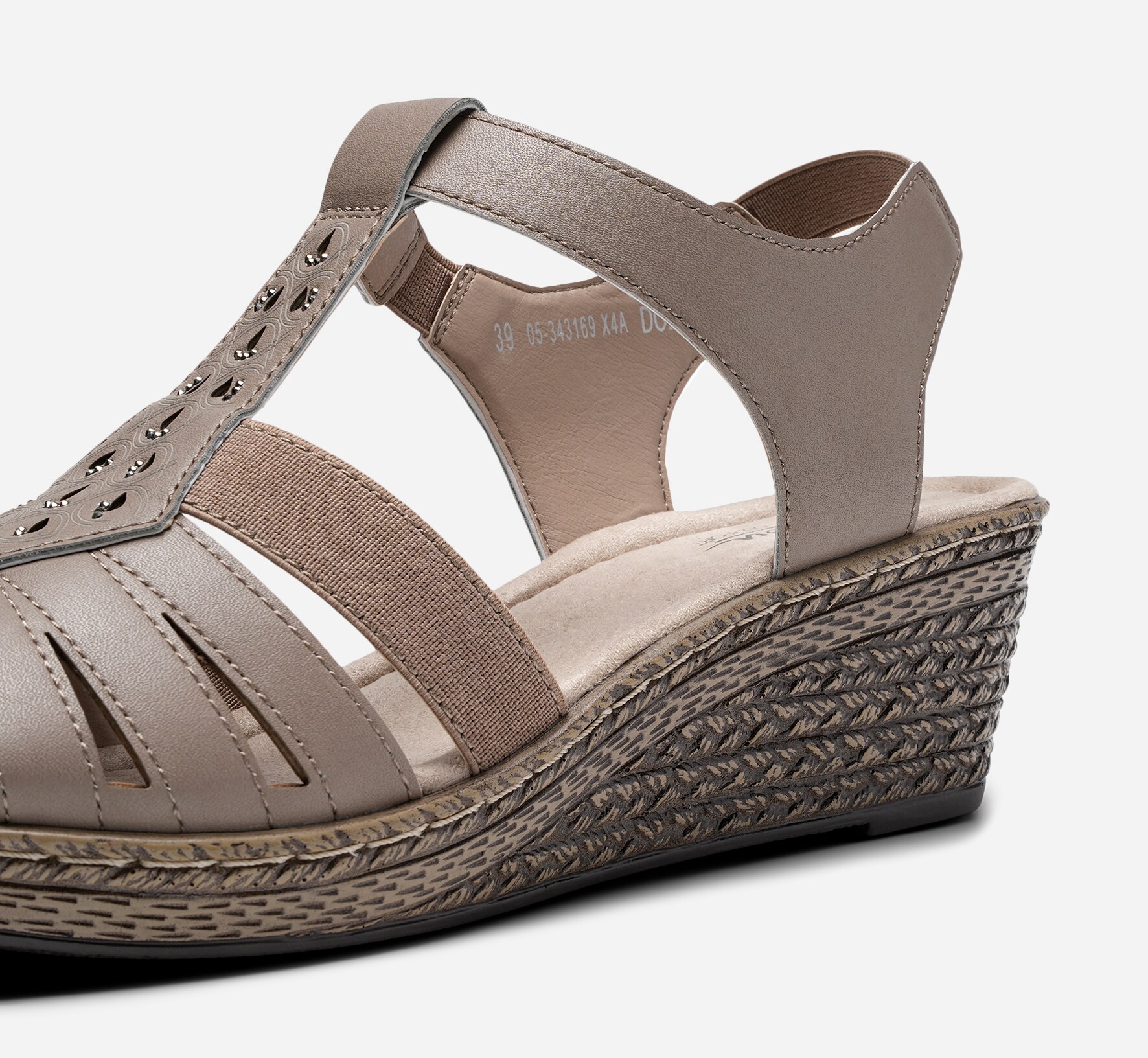 CLOU COMFORT, Sandaletter Beigea