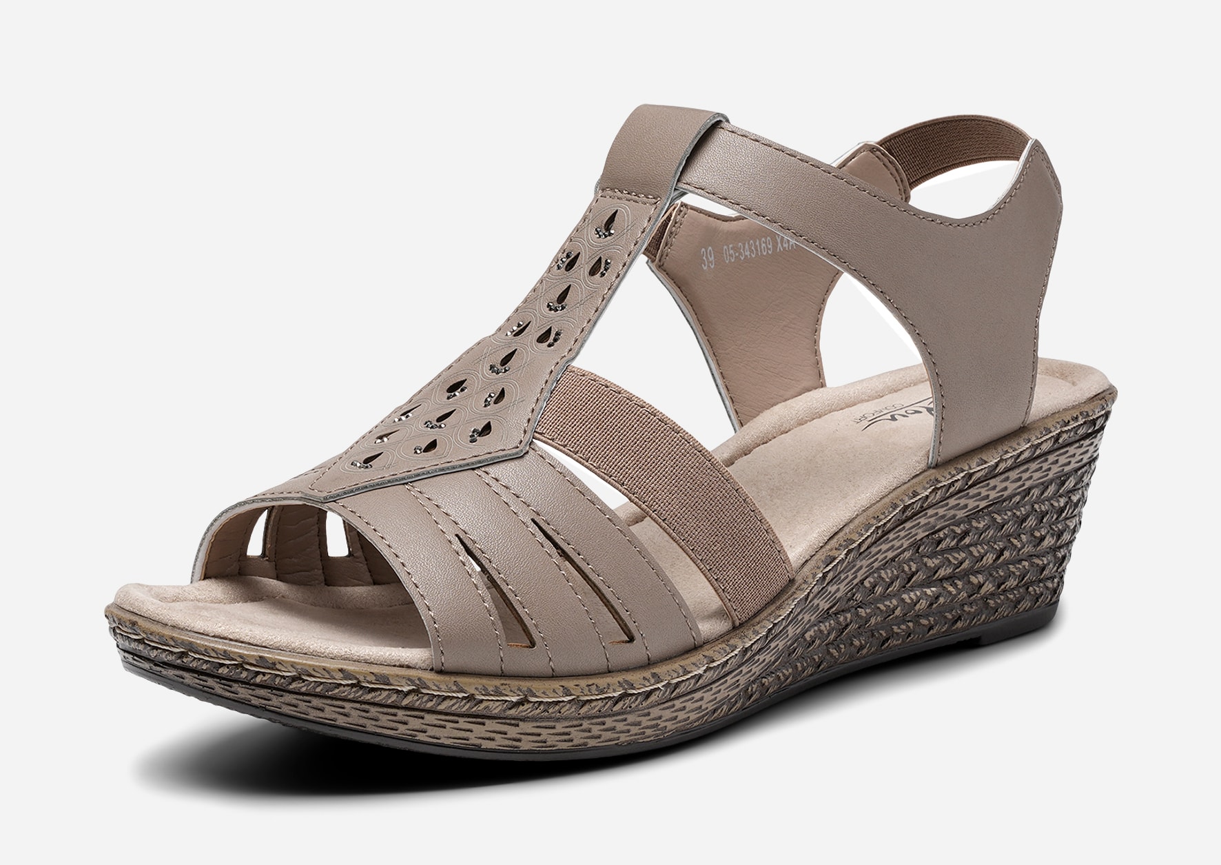 CLOU COMFORT, Sandaletter Beigea