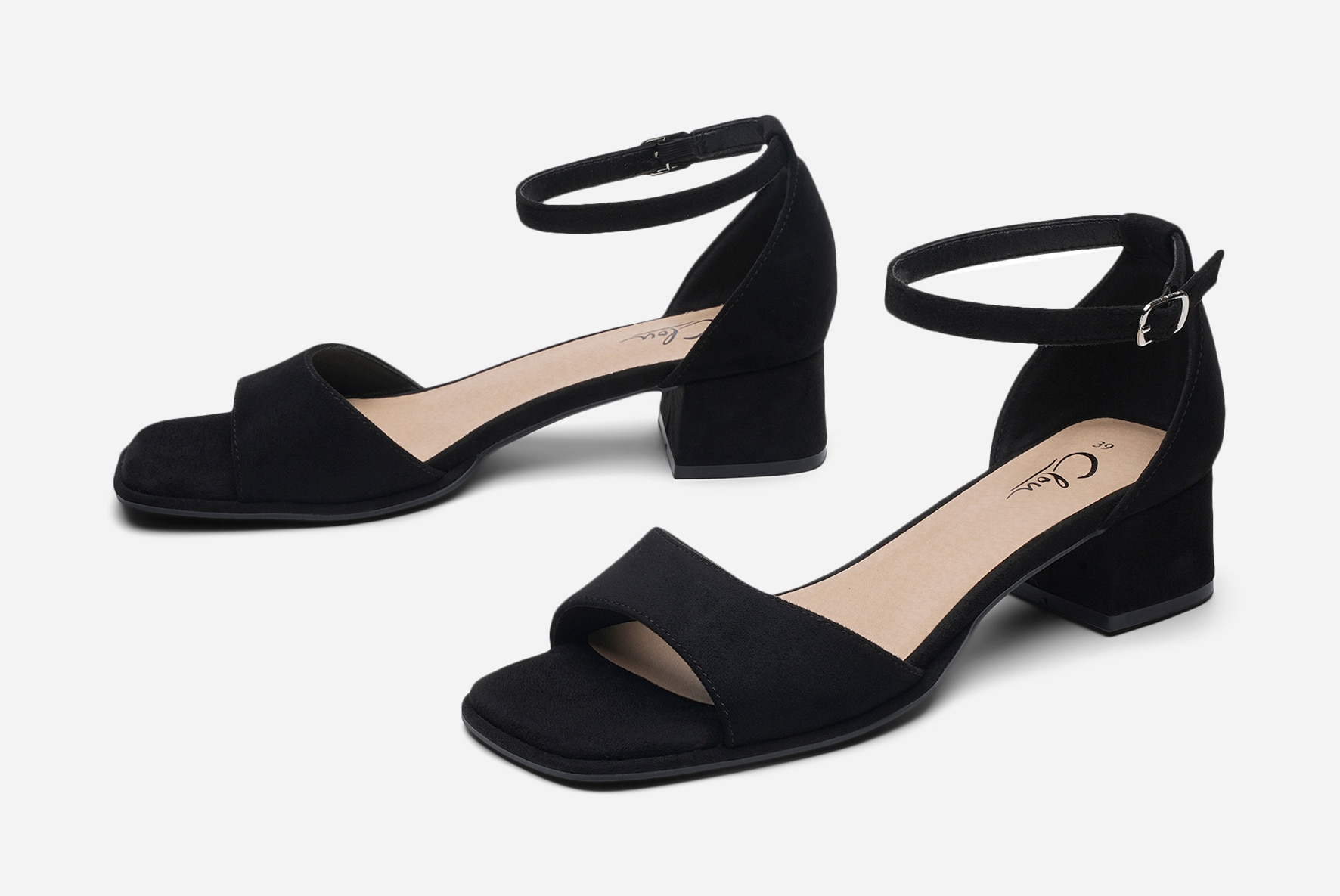CLOU, Sandaletter Svarta
