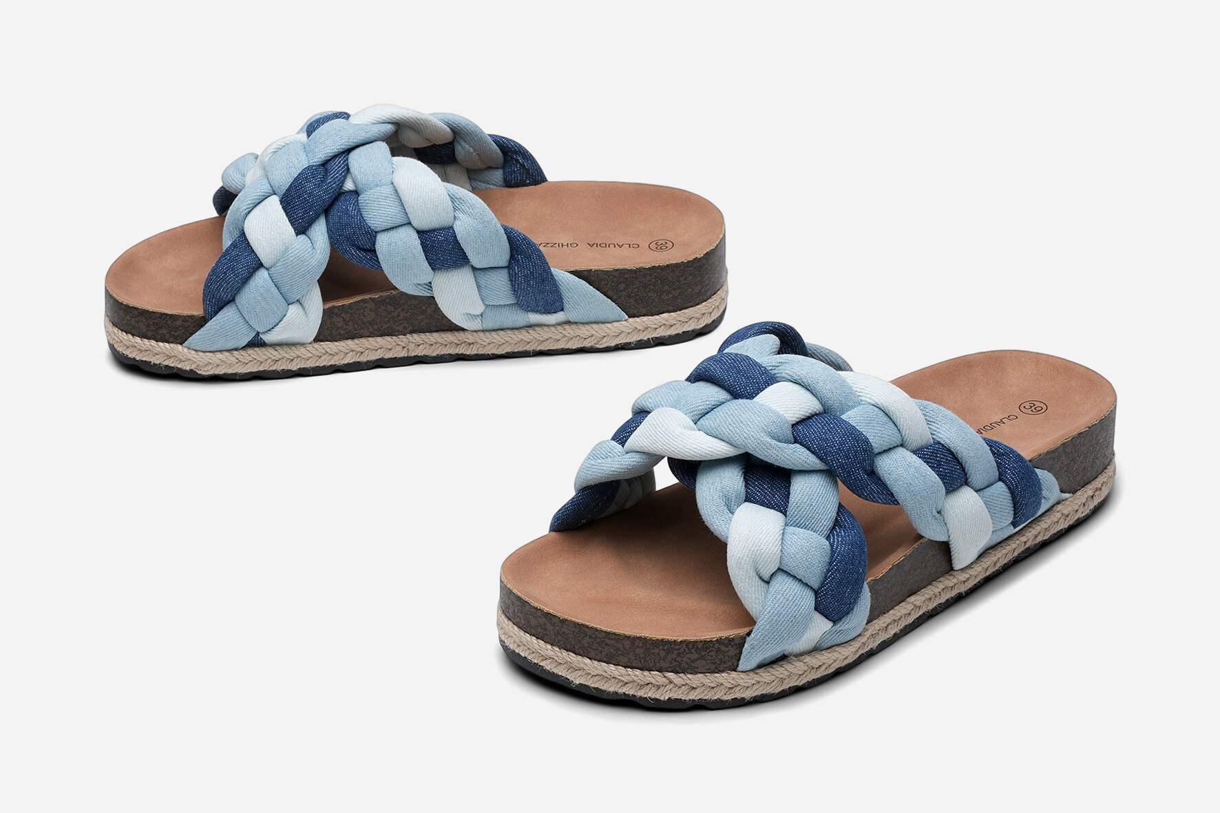 CLAUDIA GHIZZANI, Sandaler Blåa