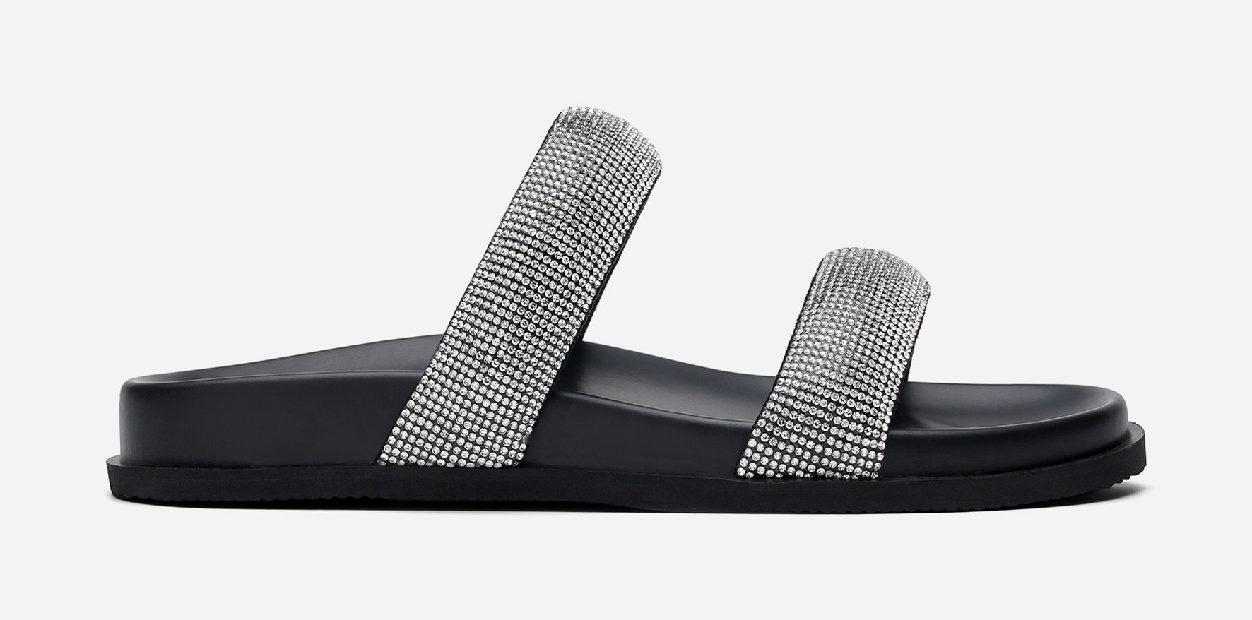 CLOU, Sandaler med remmar Metallfärgade