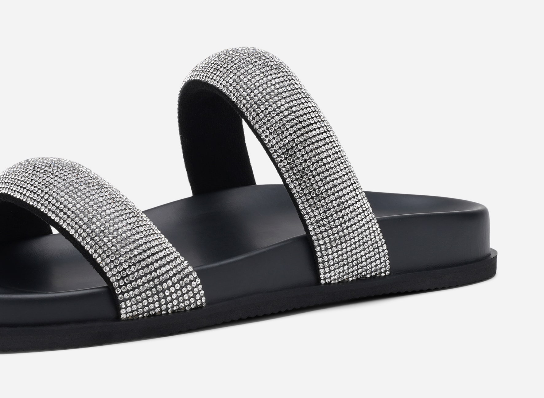 CLOU, Sandaler med remmar Metallfärgade