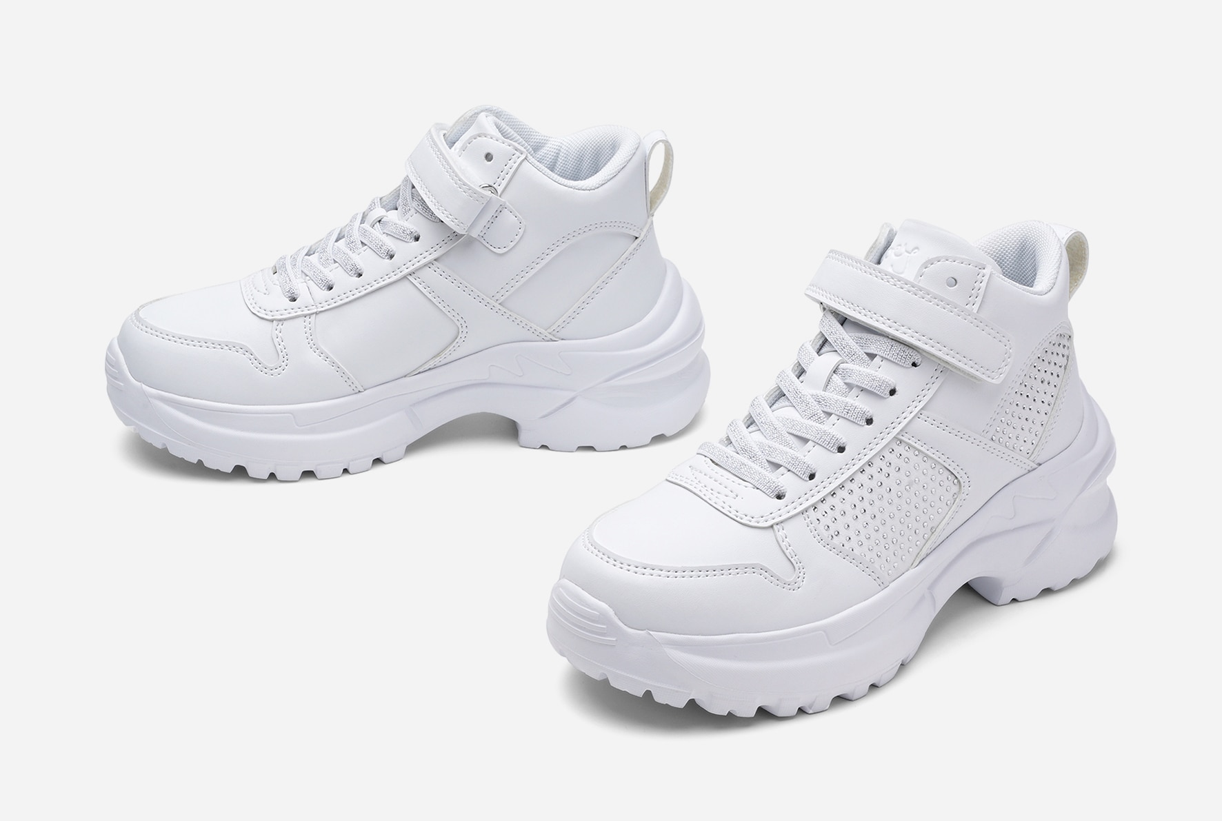 ZOEY, Höga sneakers Vita