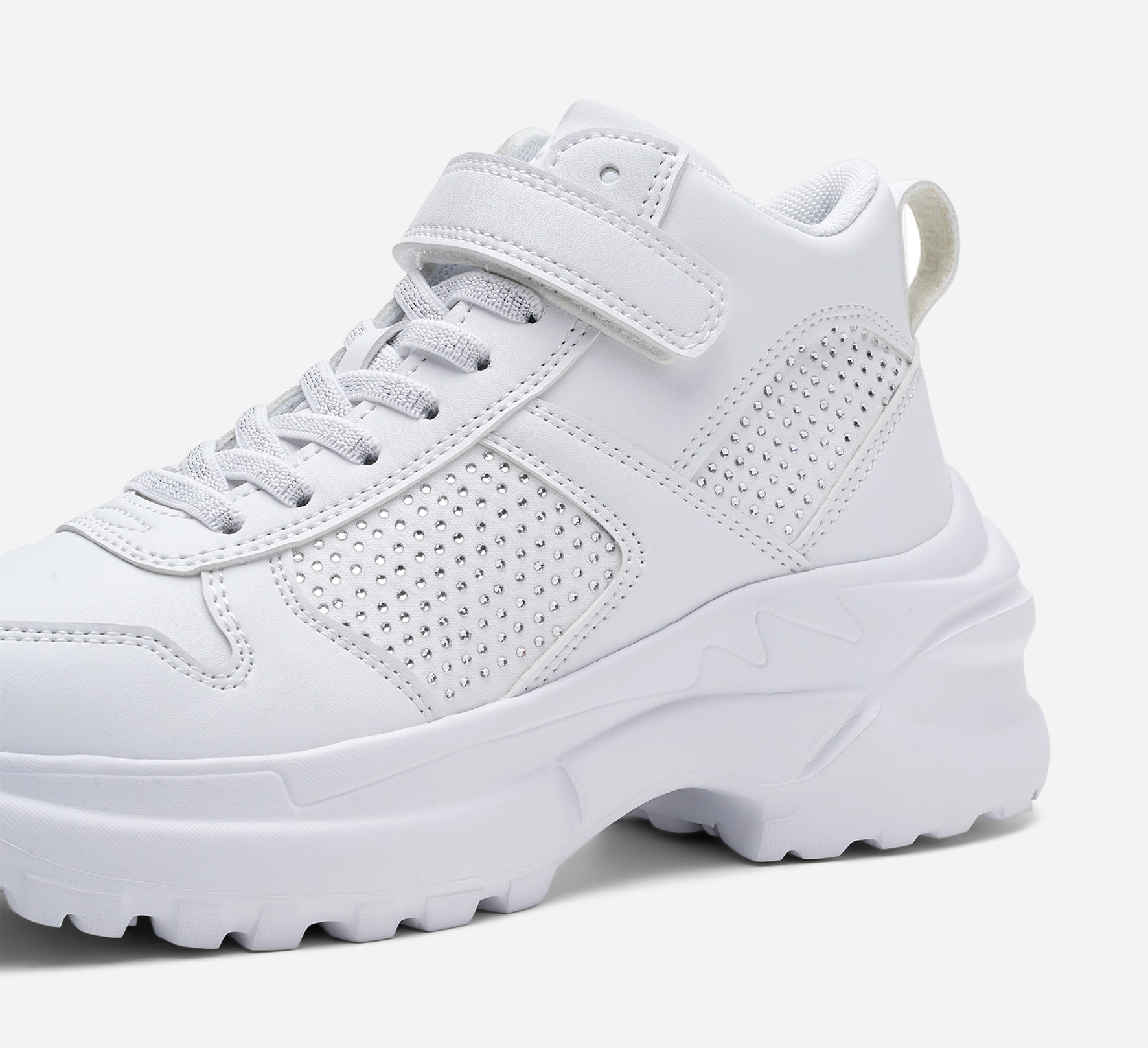 ZOEY, Höga sneakers Vita