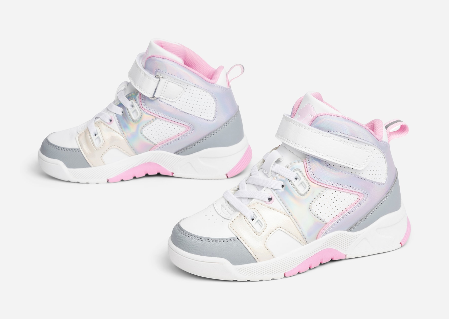 LEJON, Höga sneakers Vita