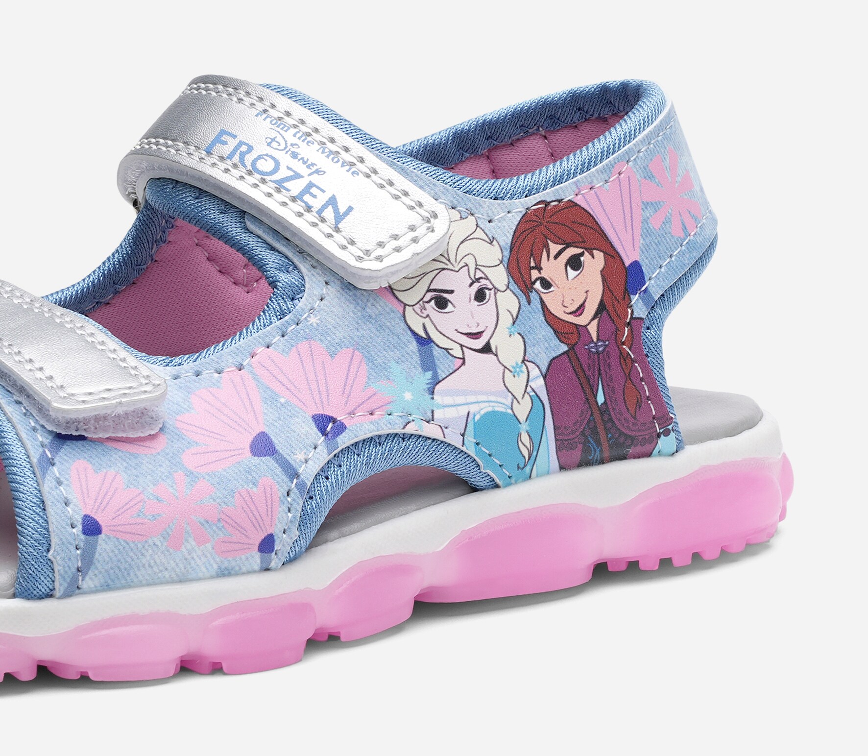 FROZEN, Blinkande sandaler Rosa