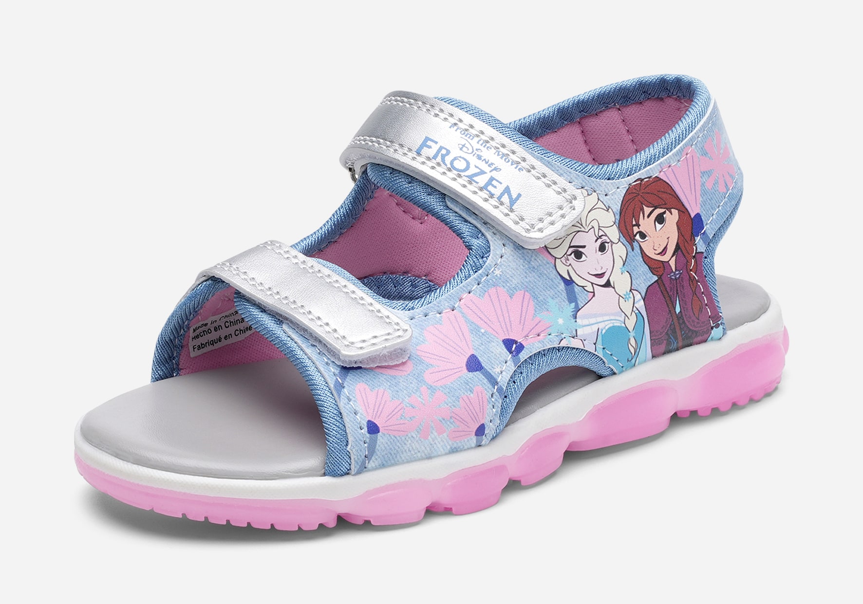 FROZEN, Blinkande sandaler Rosa