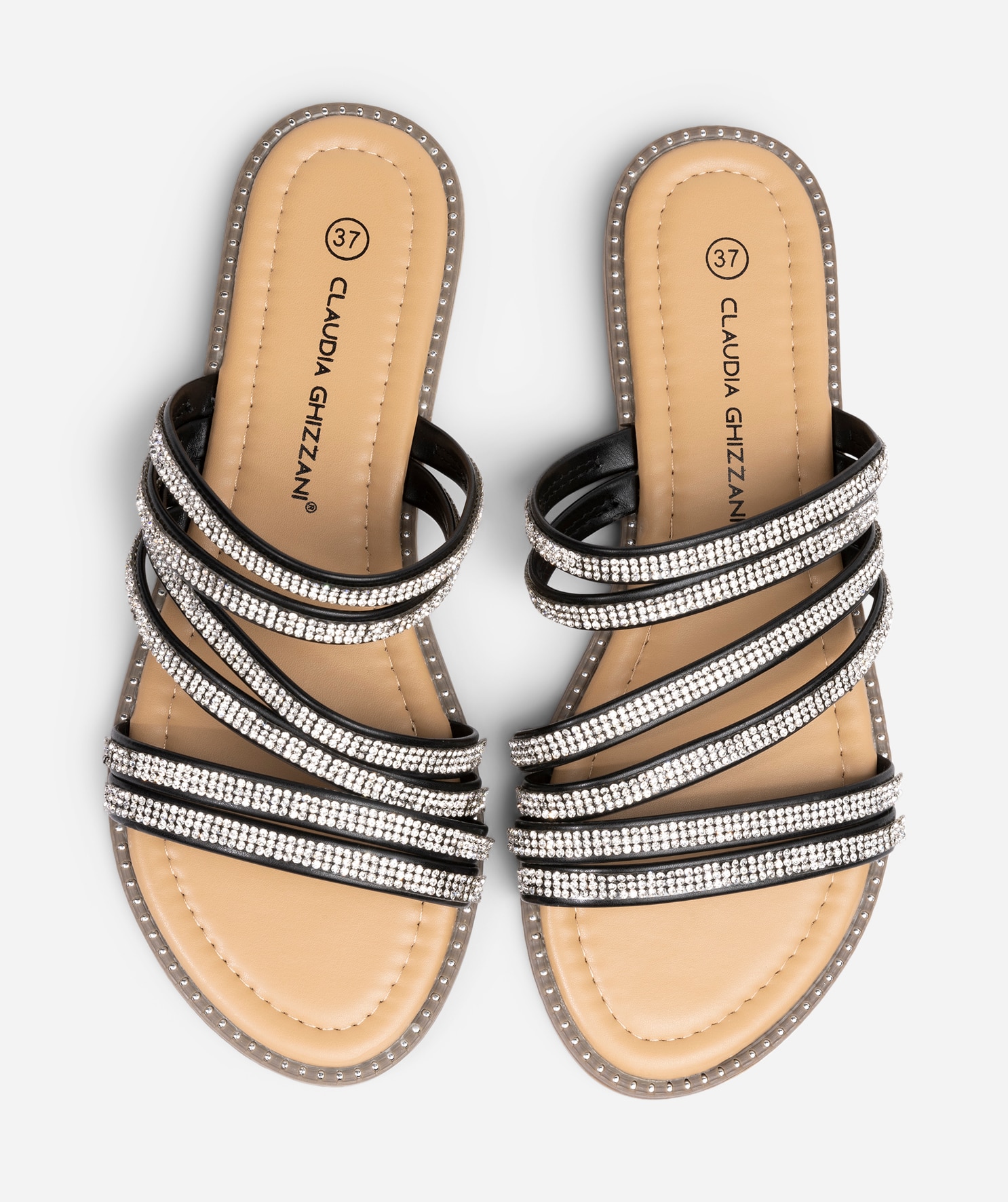 CLAUDIA GHIZZANI, Sandaler Svarta