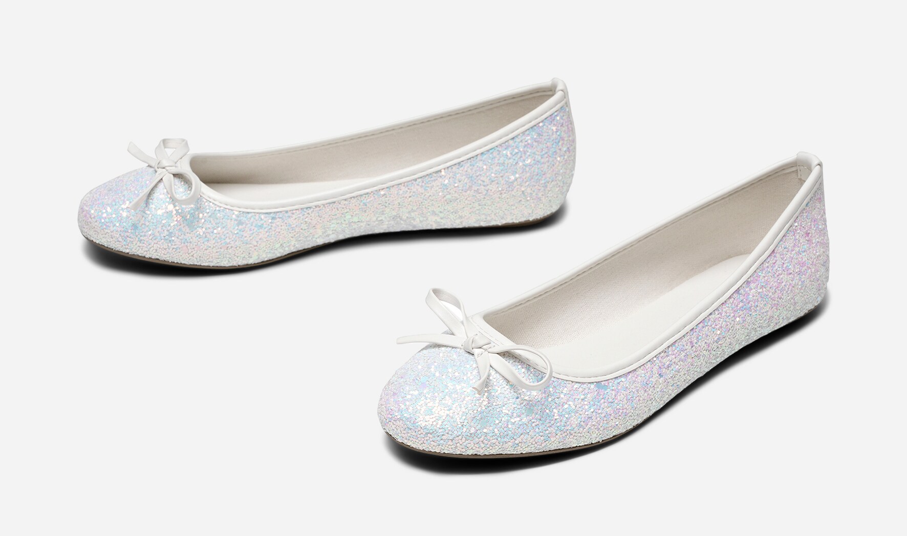 ZOEY, Ballerinaskor Vita