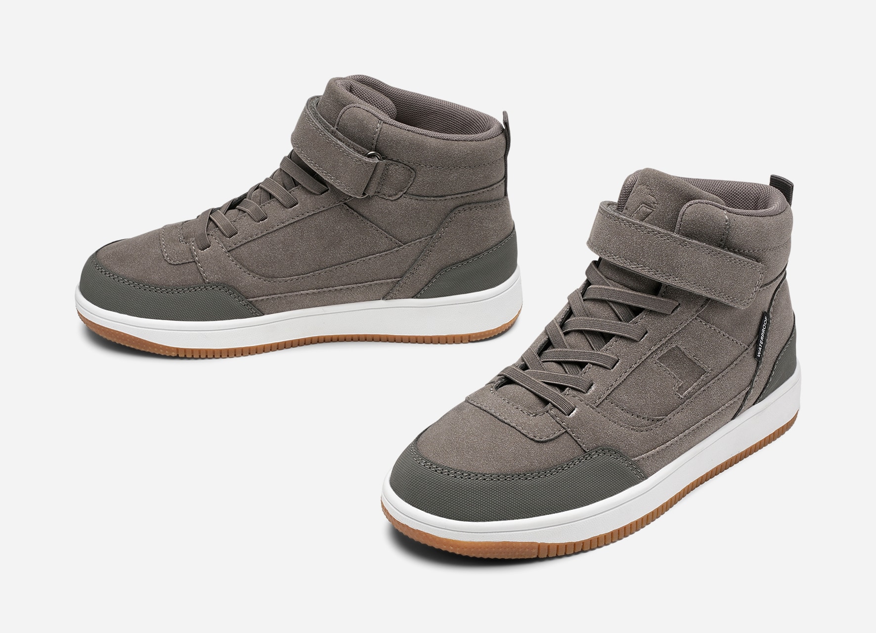 LEJON, Höga sneakers, waterproof Gråa
